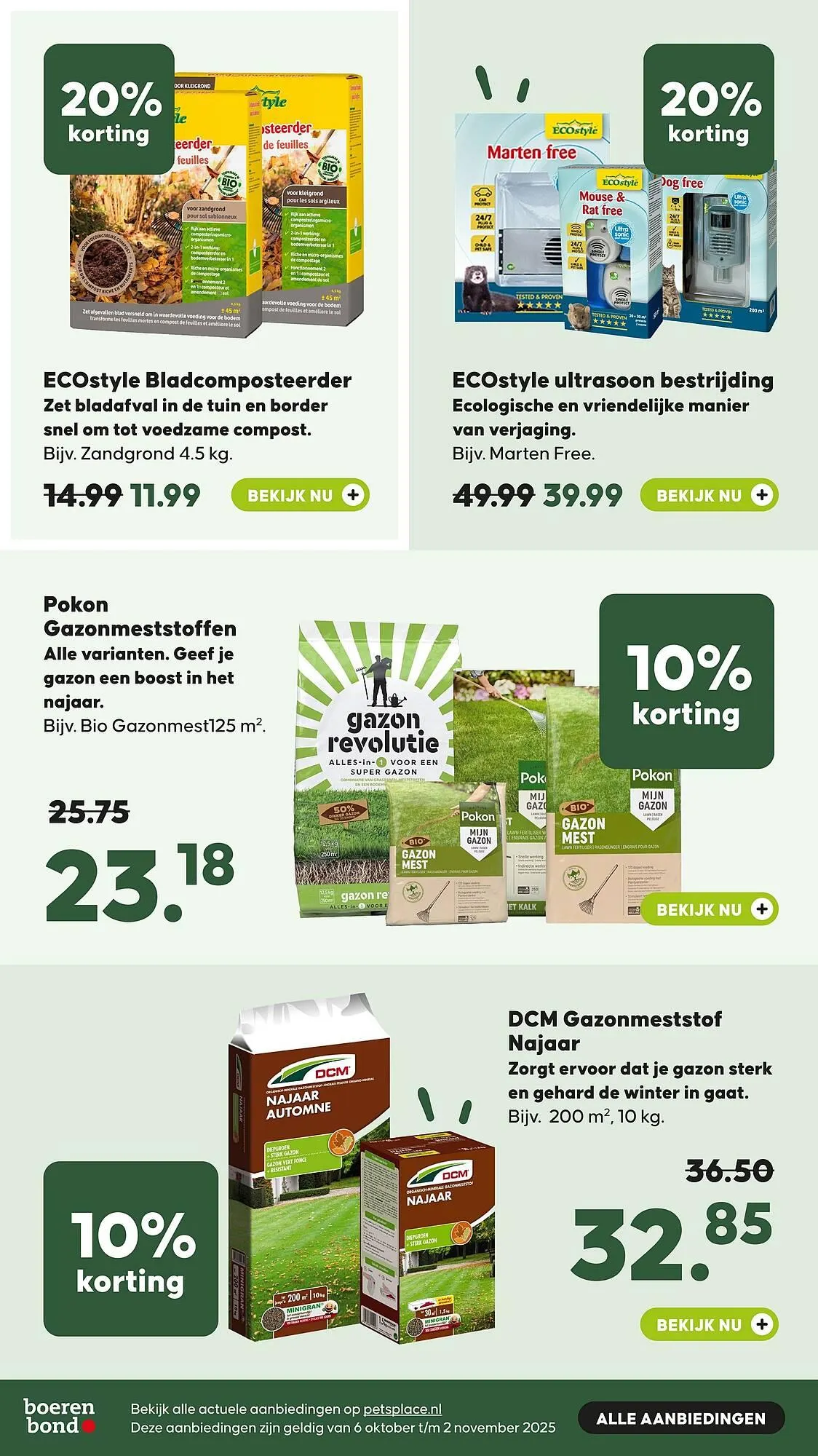 Pets Place folder van 19 oktober tot 2 november 2025 - Folder pagina 19