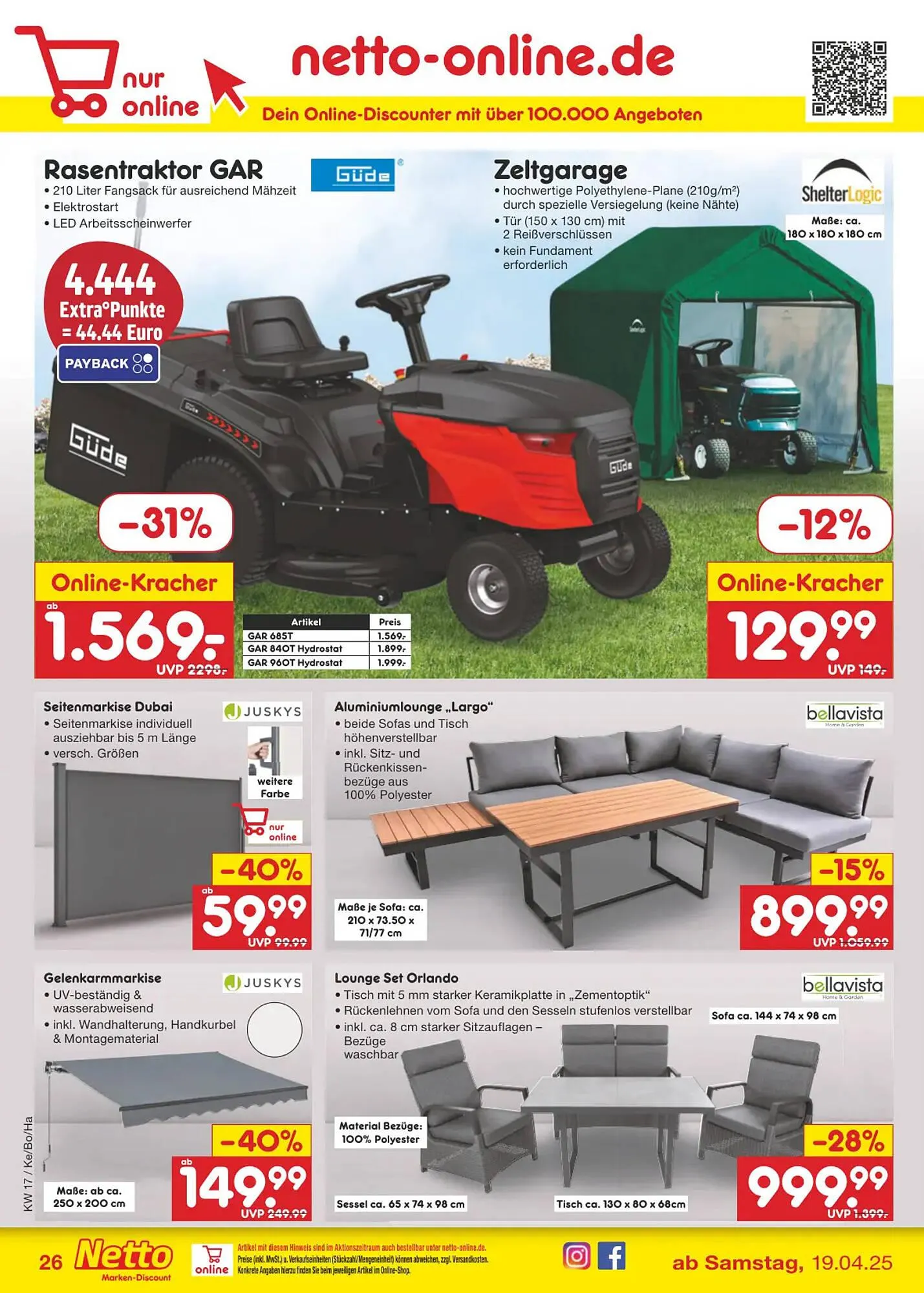 Netto Marken-Discount DE folder van 22 april tot 26 april 2025 - Folder pagina 44