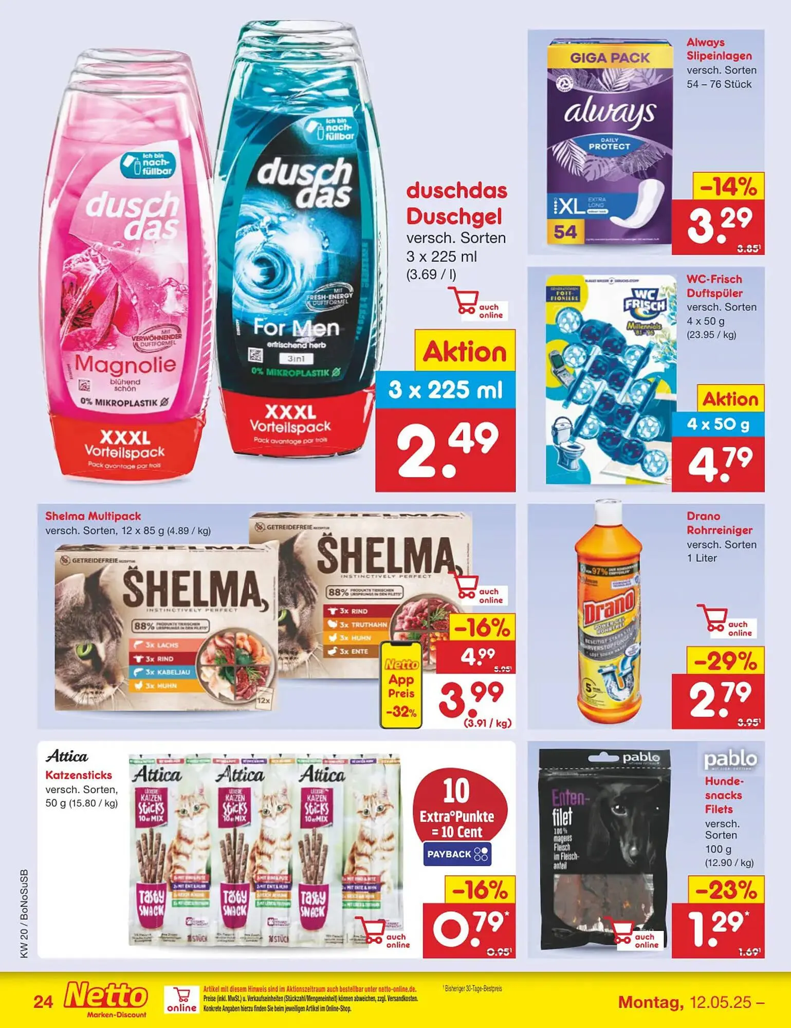 Netto Marken-Discount DE folder van 12 mei tot 17 mei 2025 - Folder pagina 44