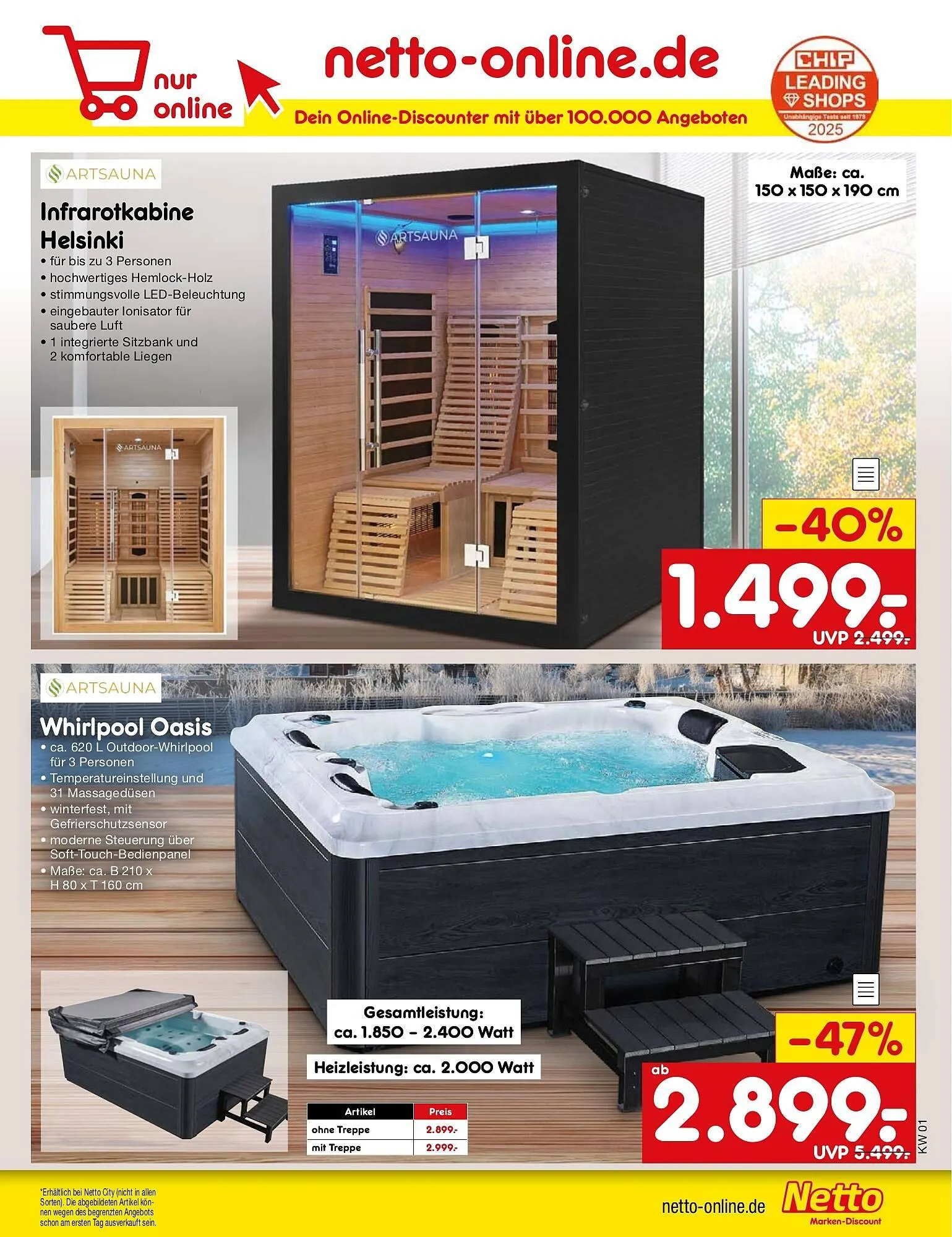 Netto Marken-Discount DE folder van 29 december tot 3 januari 2026 - Folder pagina 61
