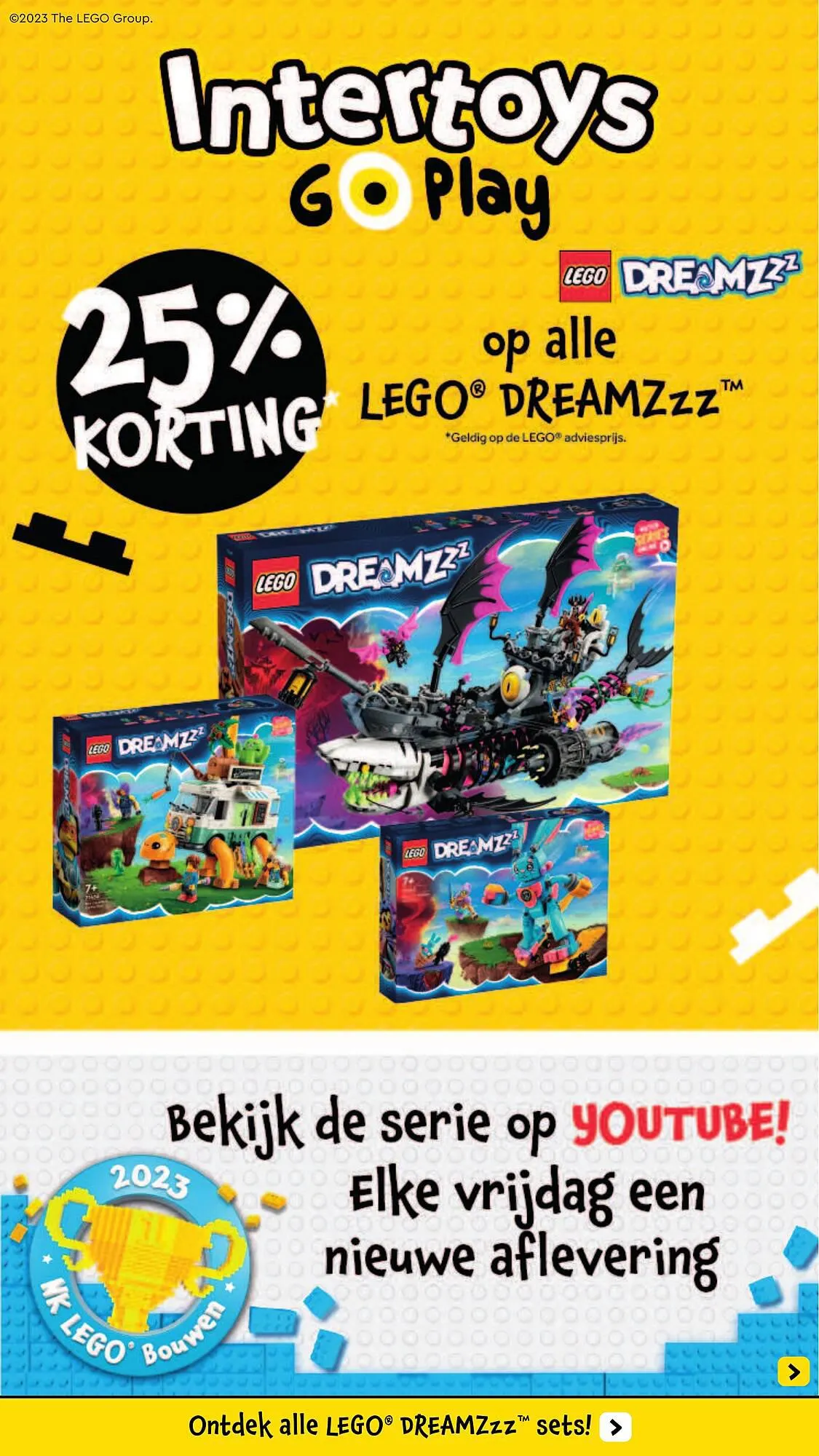 Intertoys folder van 16 september tot 24 september 2023 - Folder pagina 1
