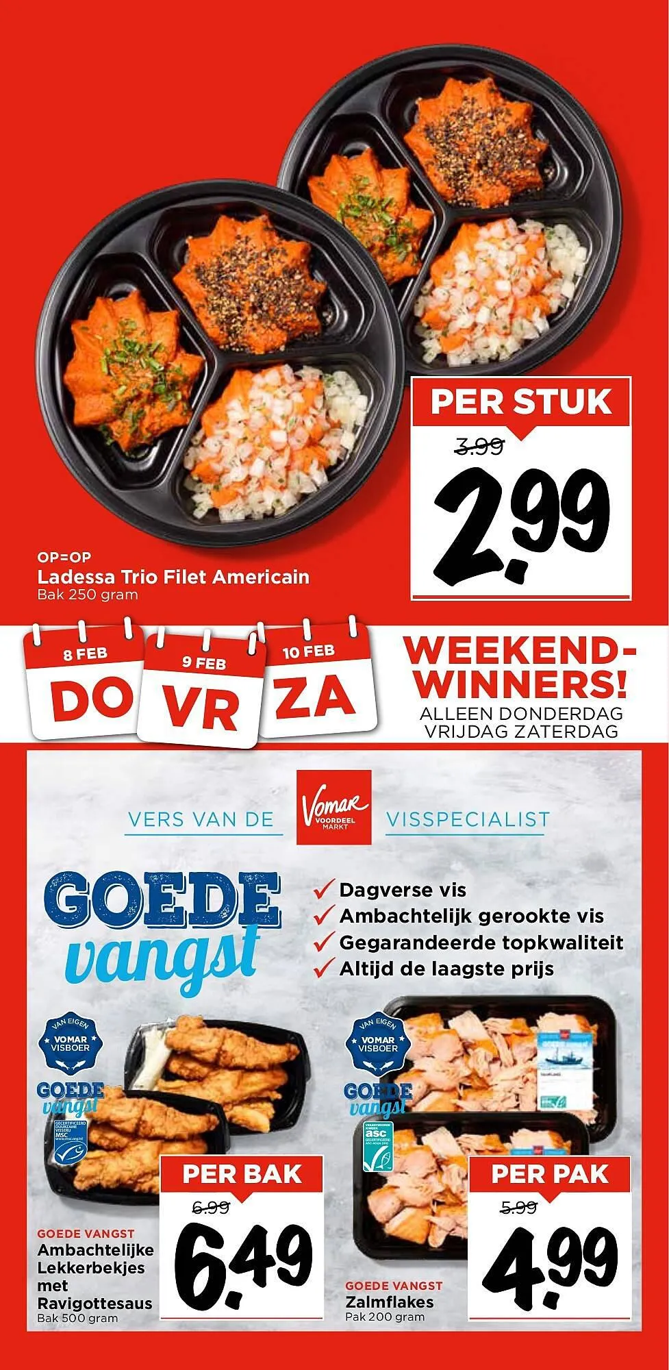 Vomar Voordeelmarkt folder weekend van 7 februari tot 10 februari 2024 - Folder pagina 2