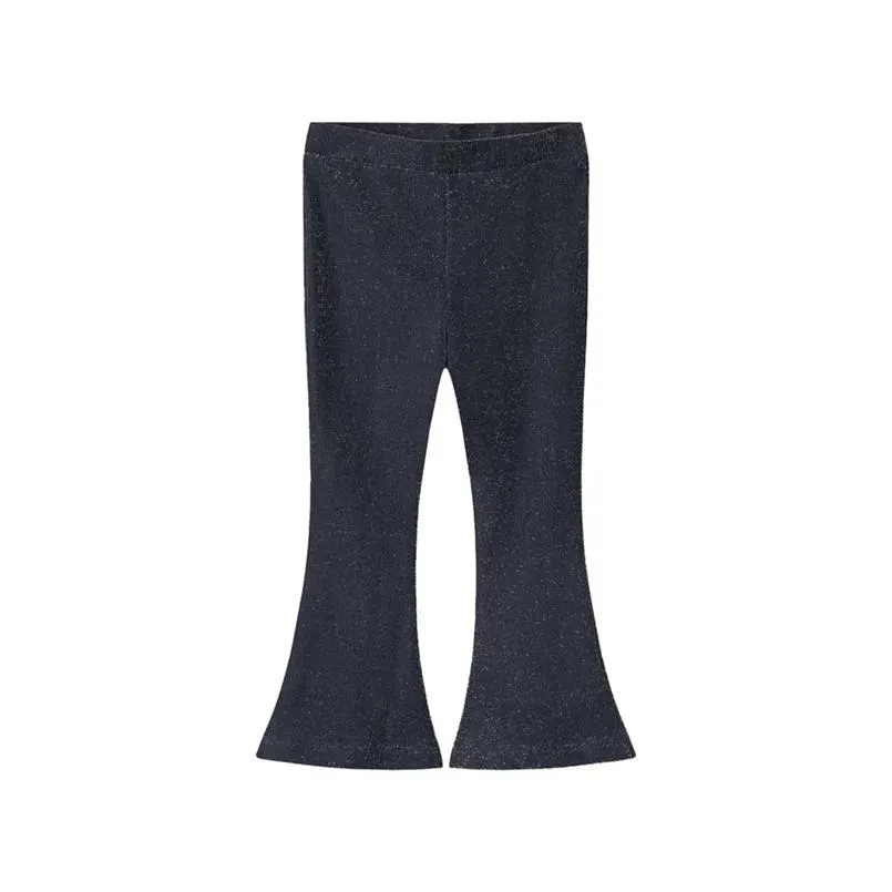 Name It MINI meisjes flared legging glitter