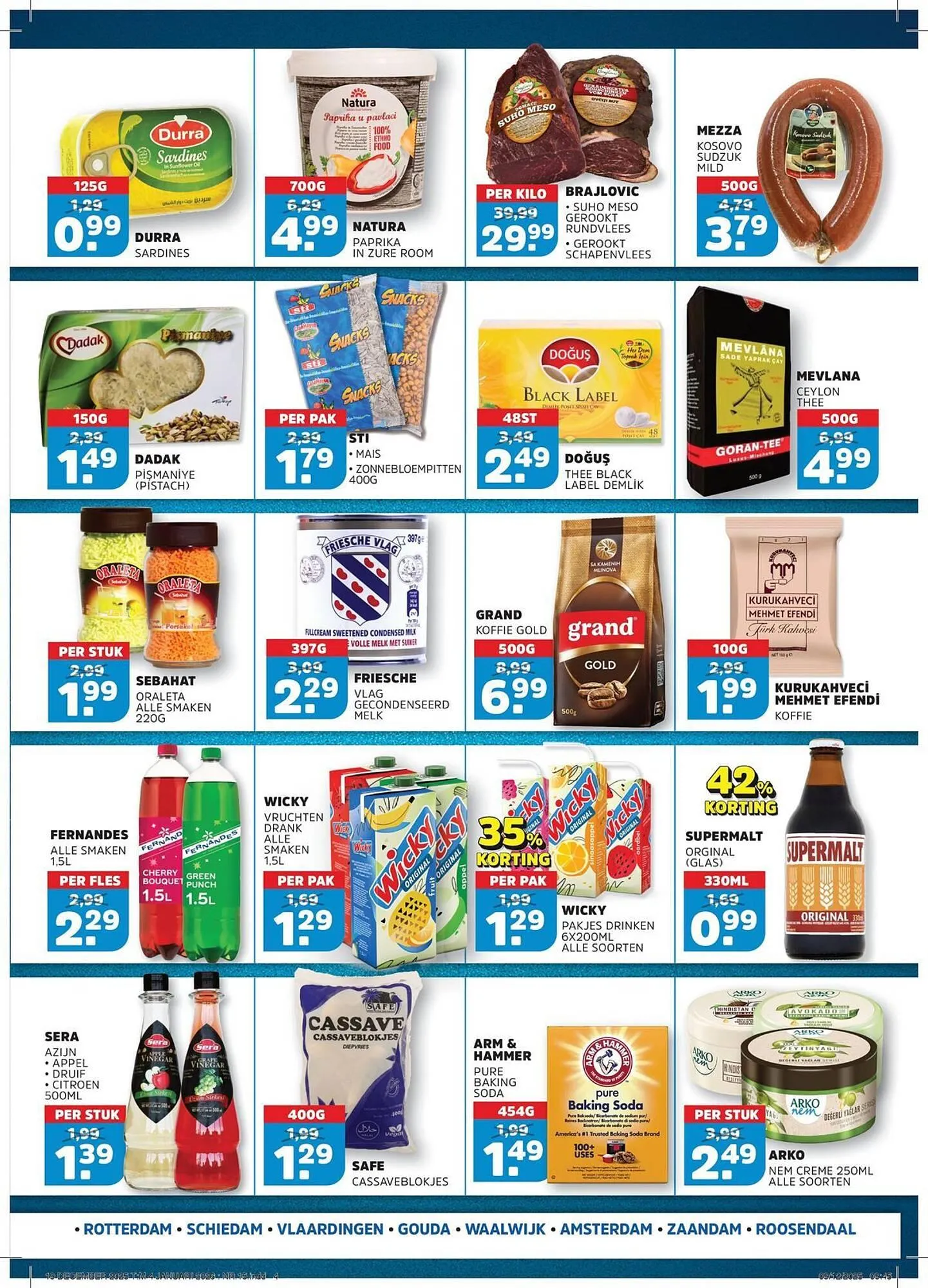 Sahan Supermarkten folder van 19 december tot 4 januari 2026 - Folder pagina 4