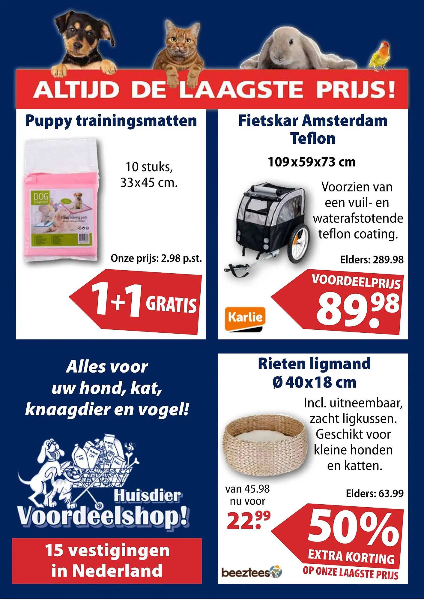 Huisdier Voordeelshop folder van 23 april tot 20 mei 2025 - Folder pagina 7