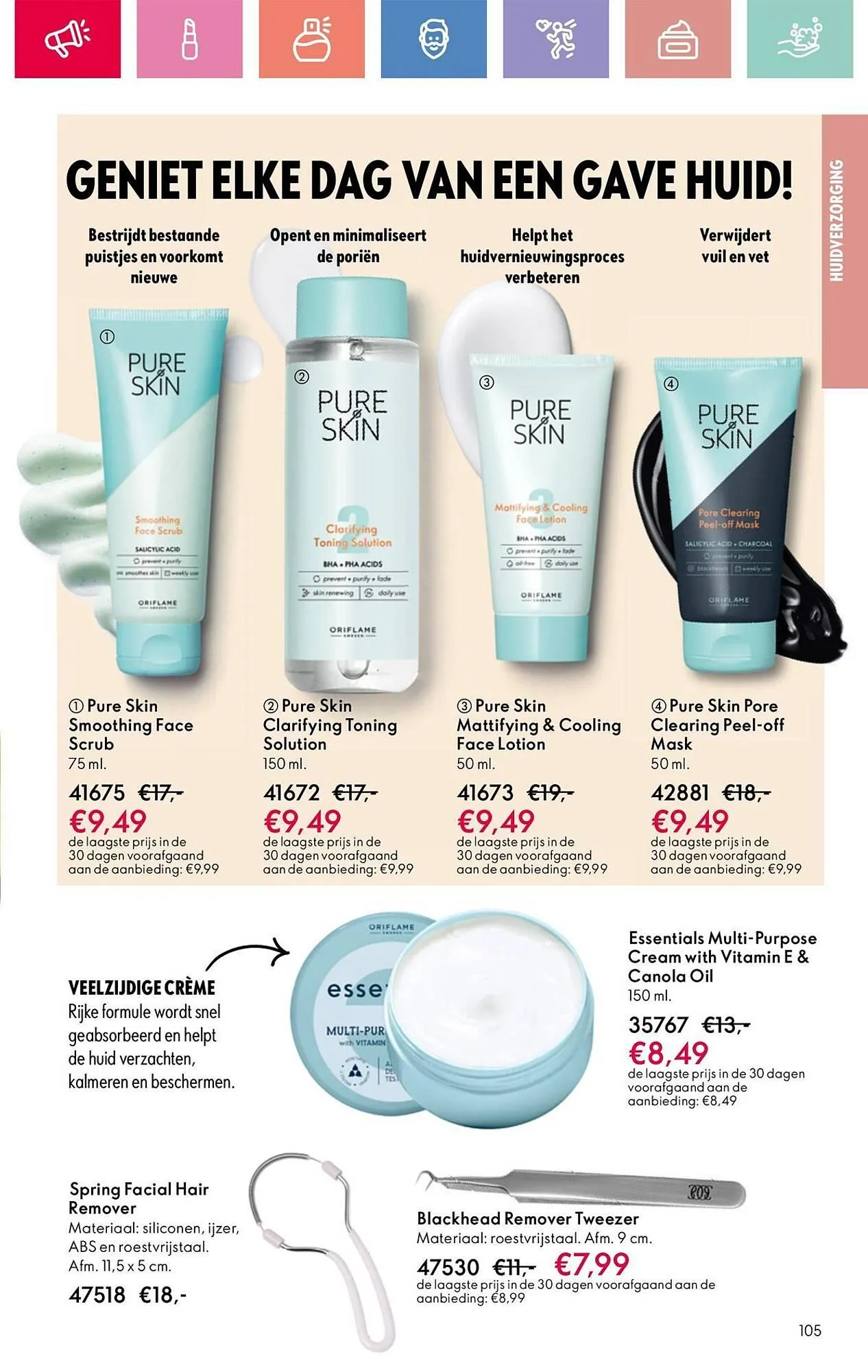 Oriflame folder van 22 juni tot 12 juli 2025 - Folder pagina 105