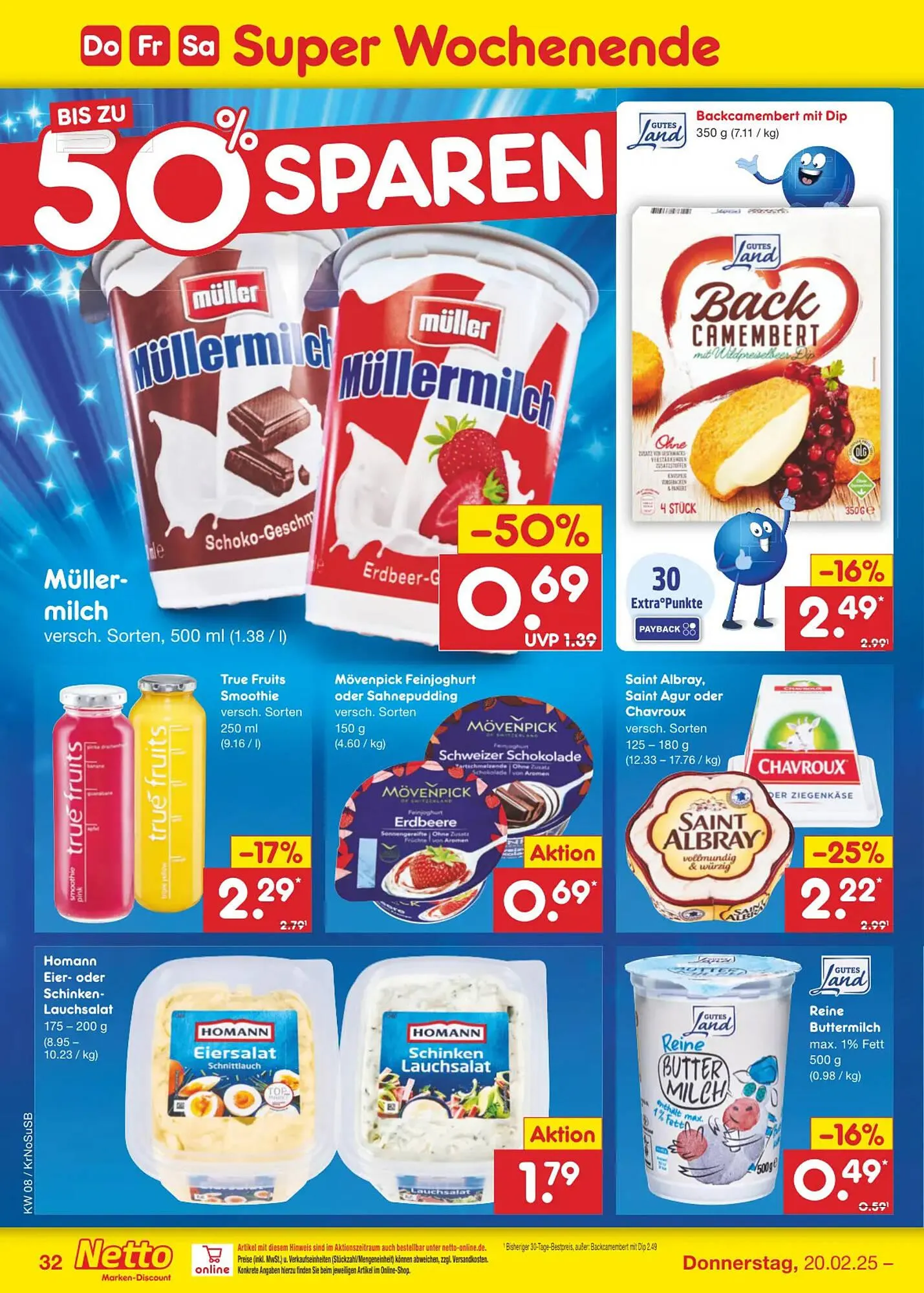 Netto Marken-Discount DE folder van 17 februari tot 22 februari 2025 - Folder pagina 52