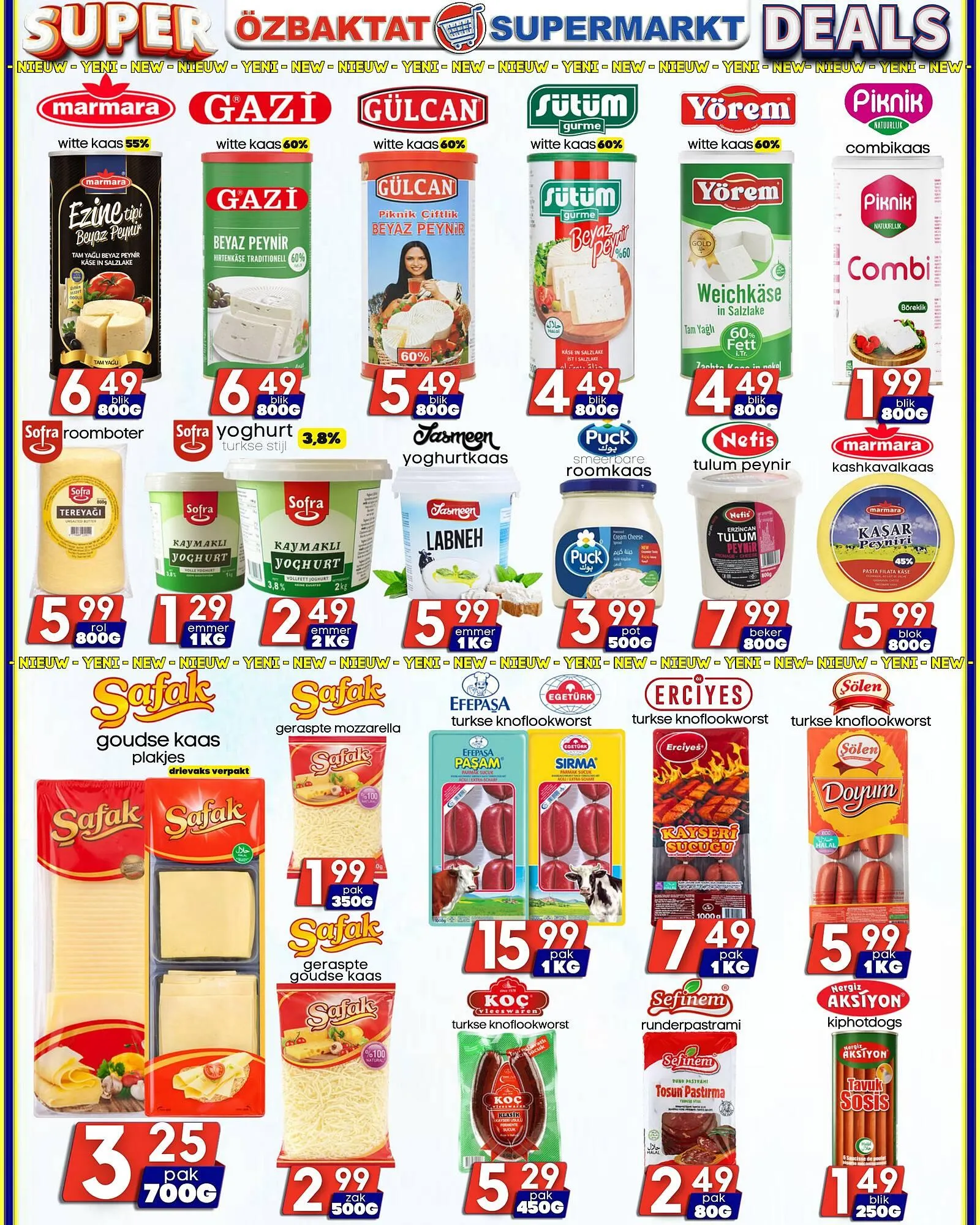 Özbaktat Supermarkt folder - 1