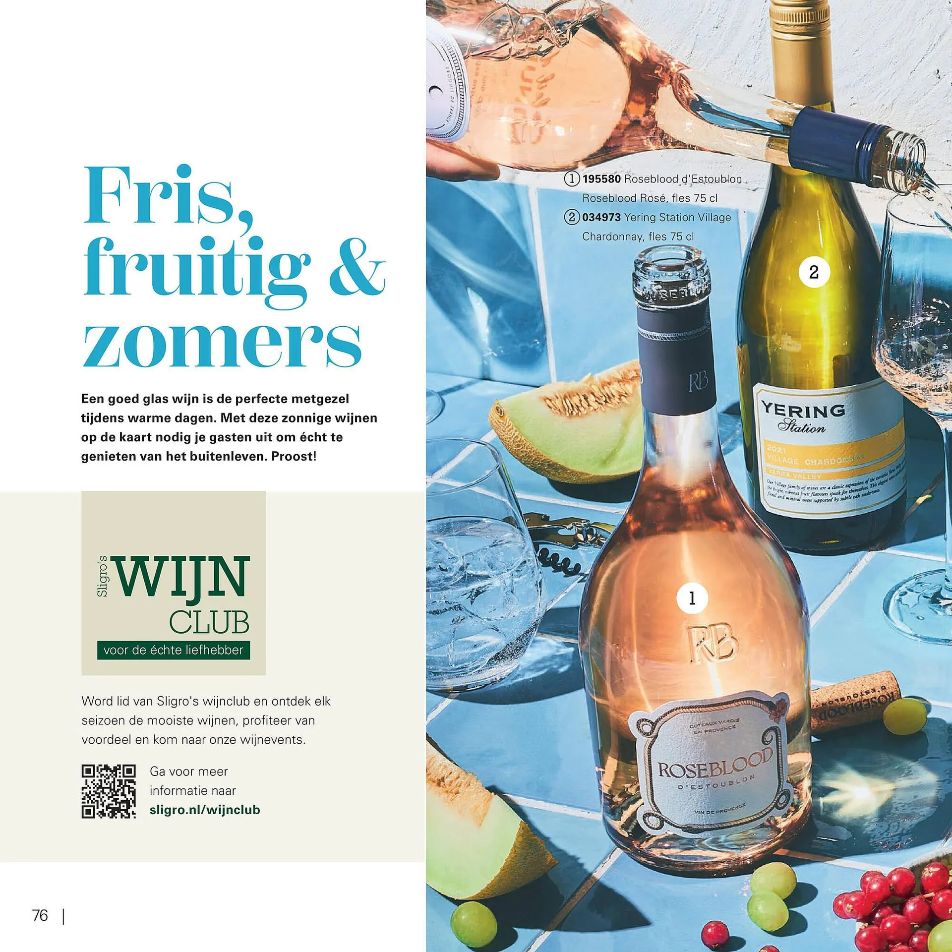 Sligro folder van 3 juni tot 23 juni 2025 - Folder pagina 76