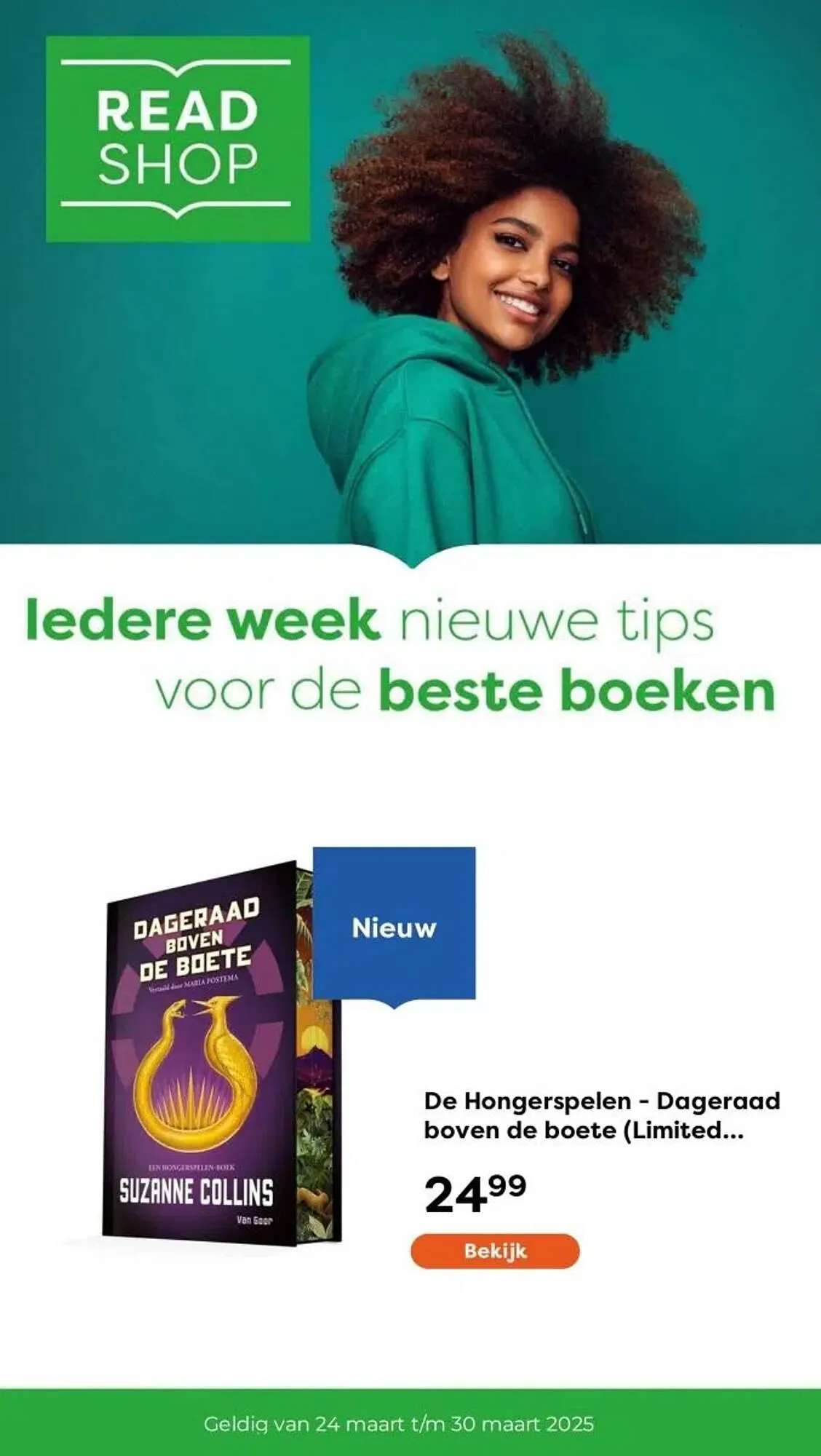The Read Shop folder van 24 maart tot 30 maart 2025 - Folder pagina 1