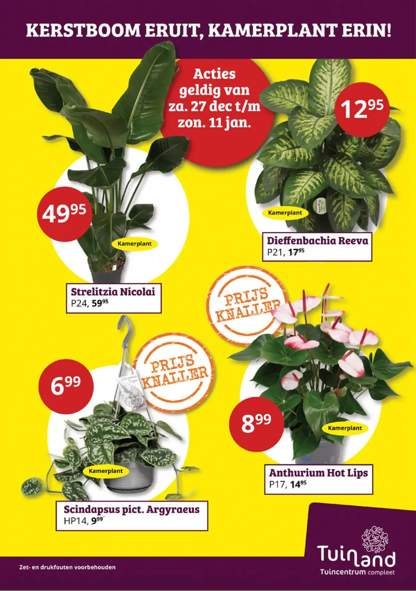 Tuinland folder van 5 januari tot 11 januari 2026 - Folder pagina 1