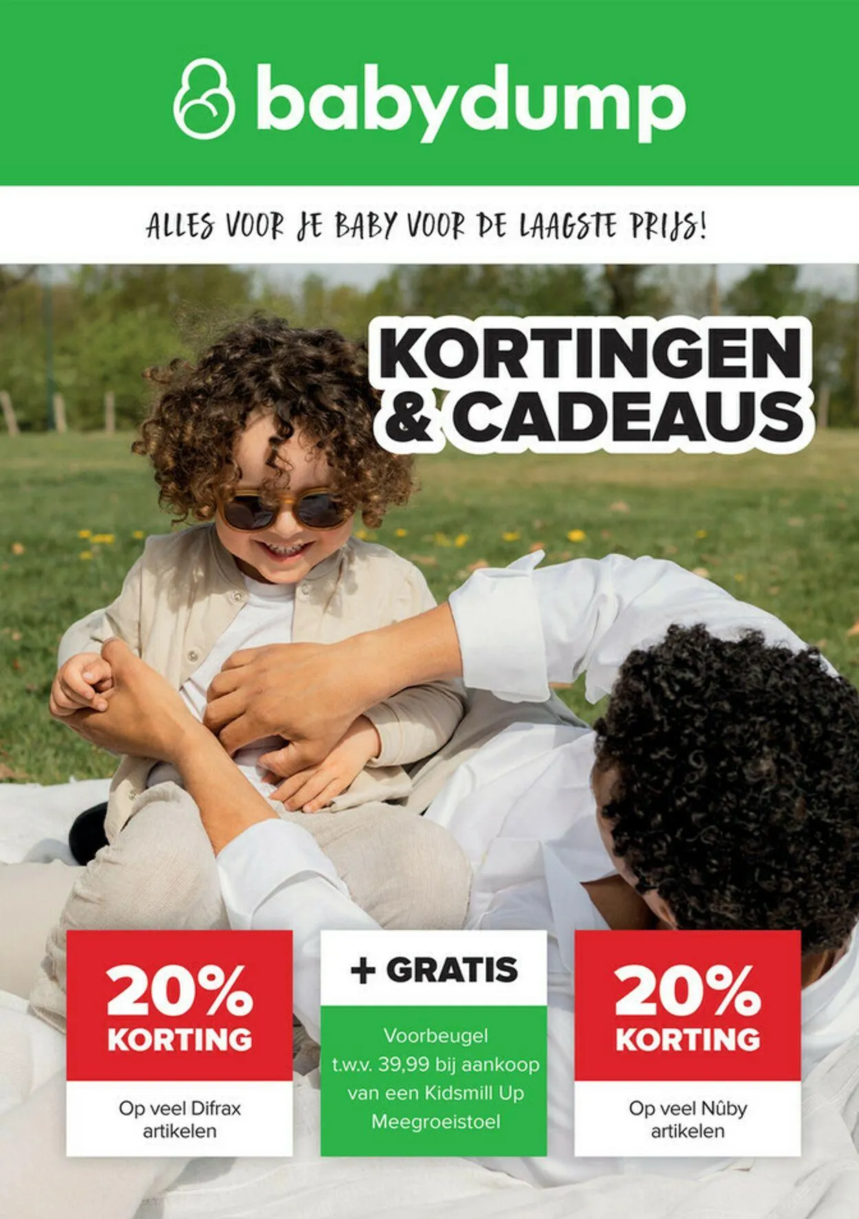 Baby-Dump Actuele folder van 4 augustus tot 18 augustus 2025 - Folder pagina 1