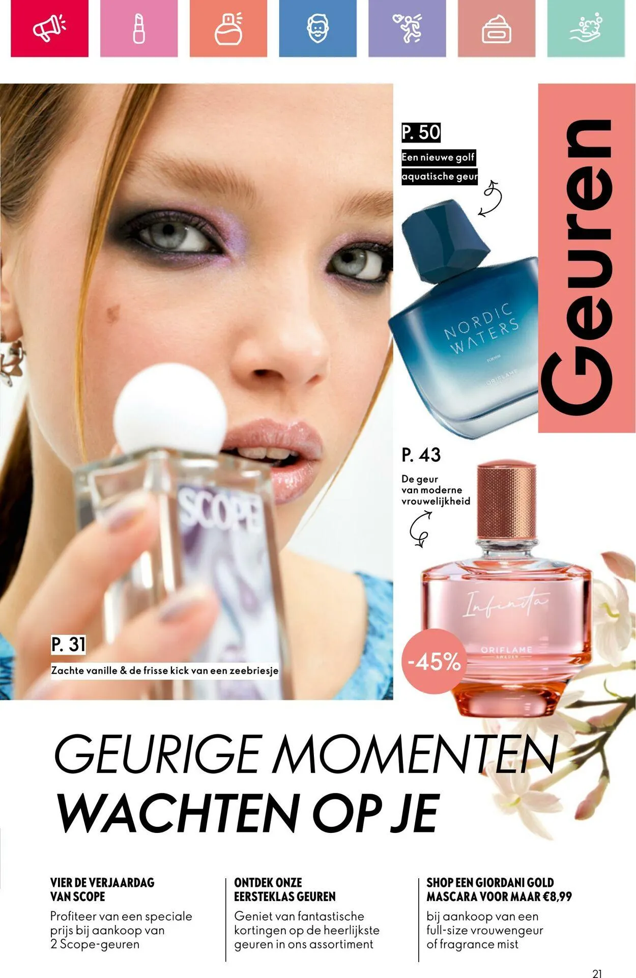 Oriflame Actuele folder van 24 augustus tot 7 september 2025 - Folder pagina 21