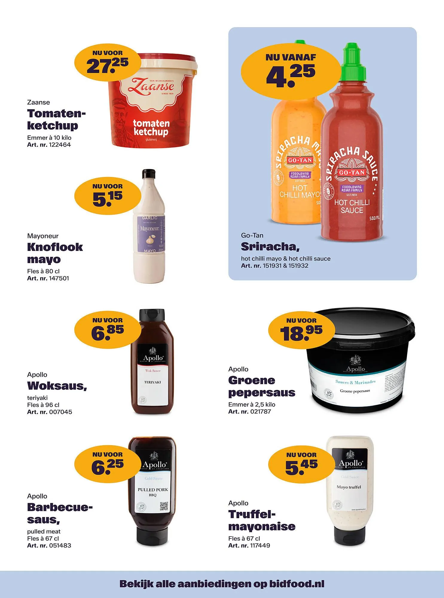 Bidfood folder van 6 oktober tot 19 oktober 2025 - Folder pagina 6