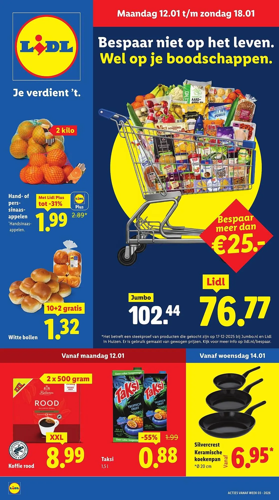 Lidl folder van 12 januari tot 18 januari 2026 - Folder pagina 1