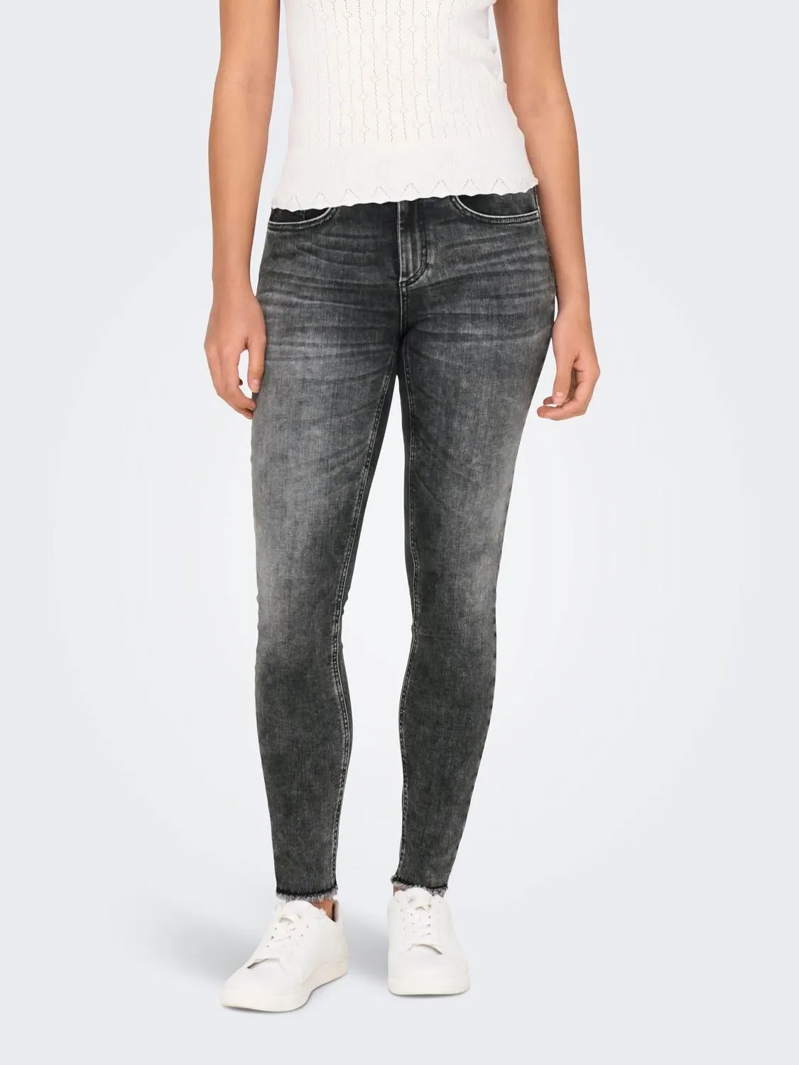 Skinny fit Mid waist Jeans