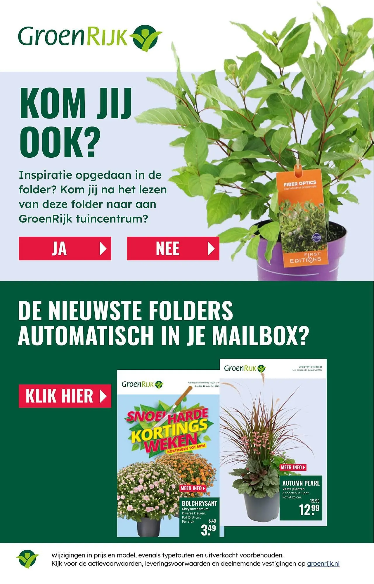 GroenRijk folder van 27 augustus tot 9 september 2025 - Folder pagina 2