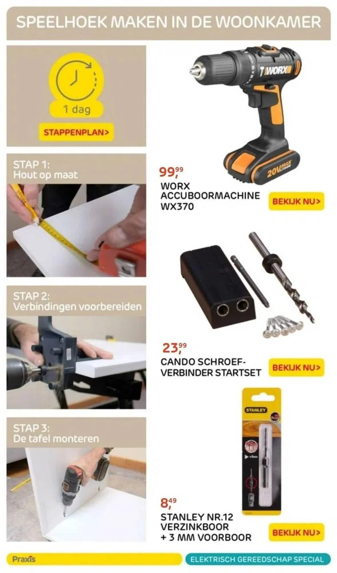 Praxis folder - Elektrisch Gereedschap van 16 november tot 31 juli 2023 - Folder pagina 11