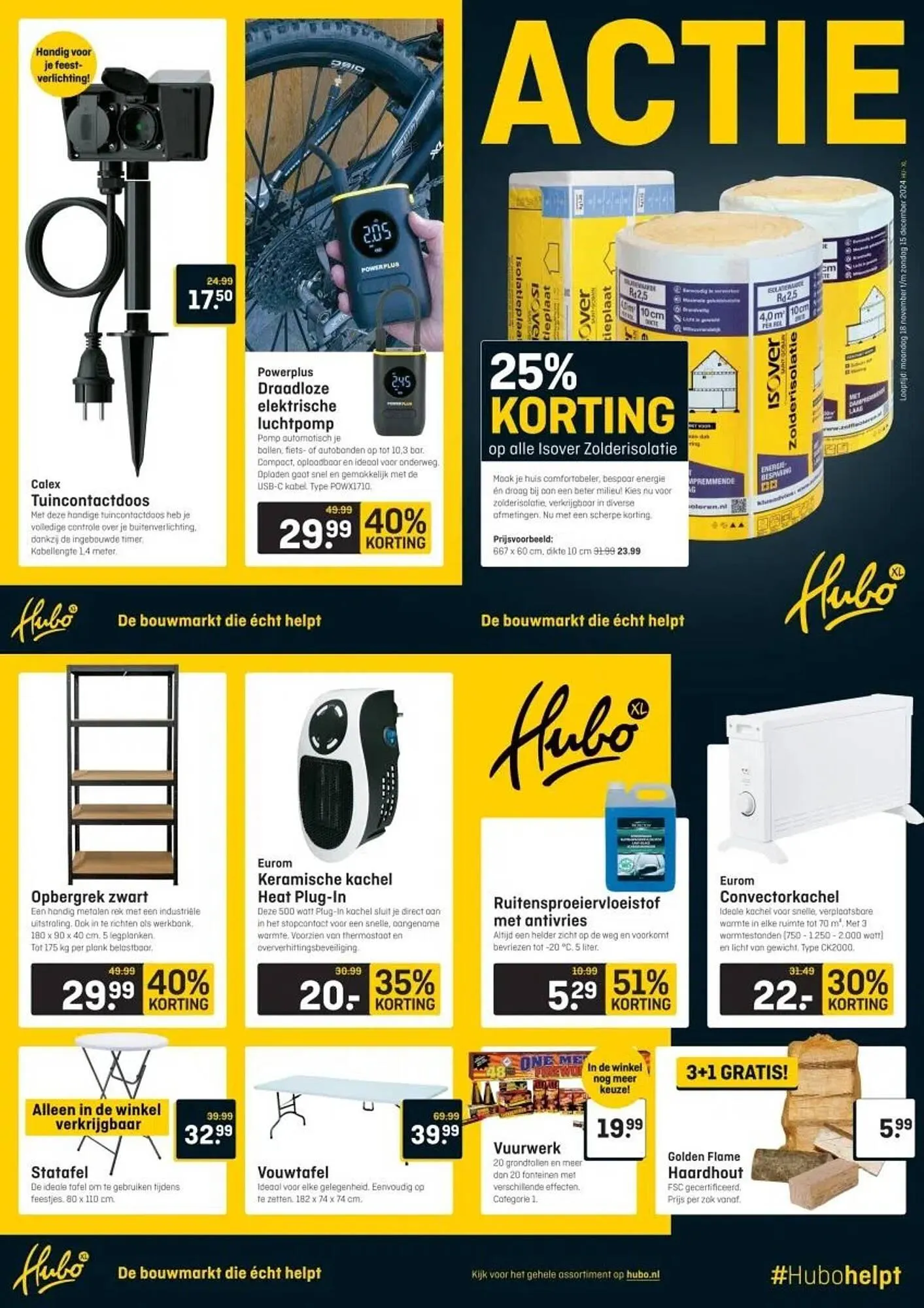 Hubo folder van 18 november tot 15 december 2024 - Folder pagina 1