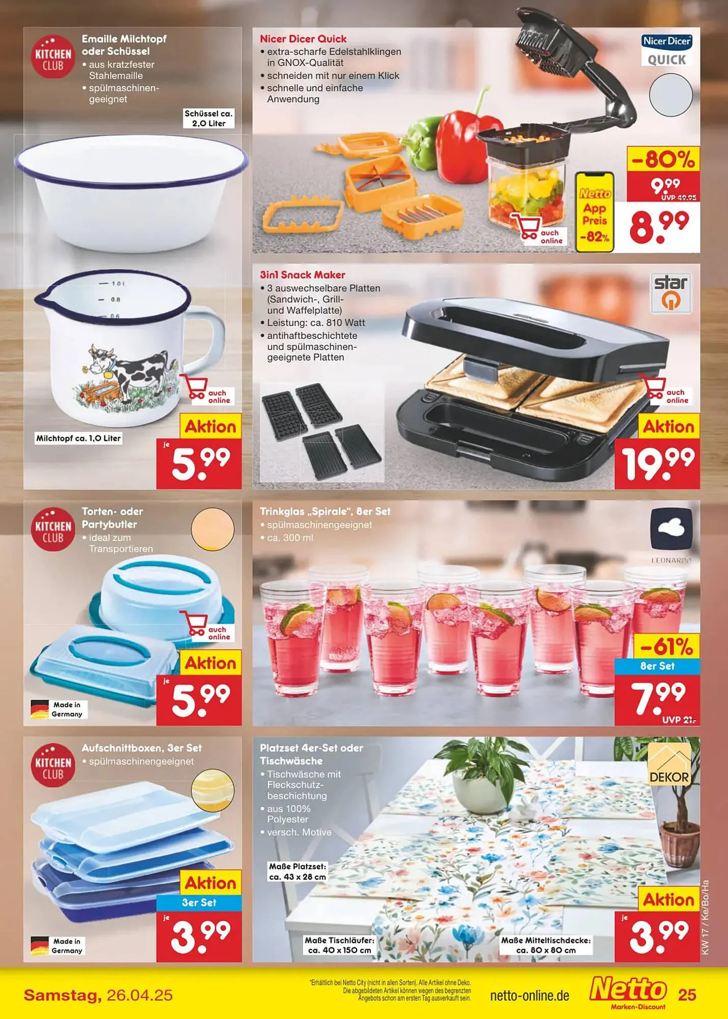 Netto Marken-Discount DE folder van 22 april tot 26 april 2025 - Folder pagina 41
