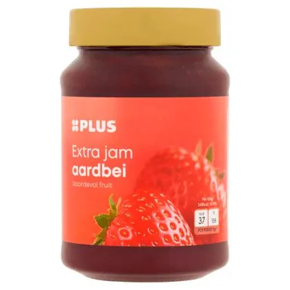 Extra jam aardbei