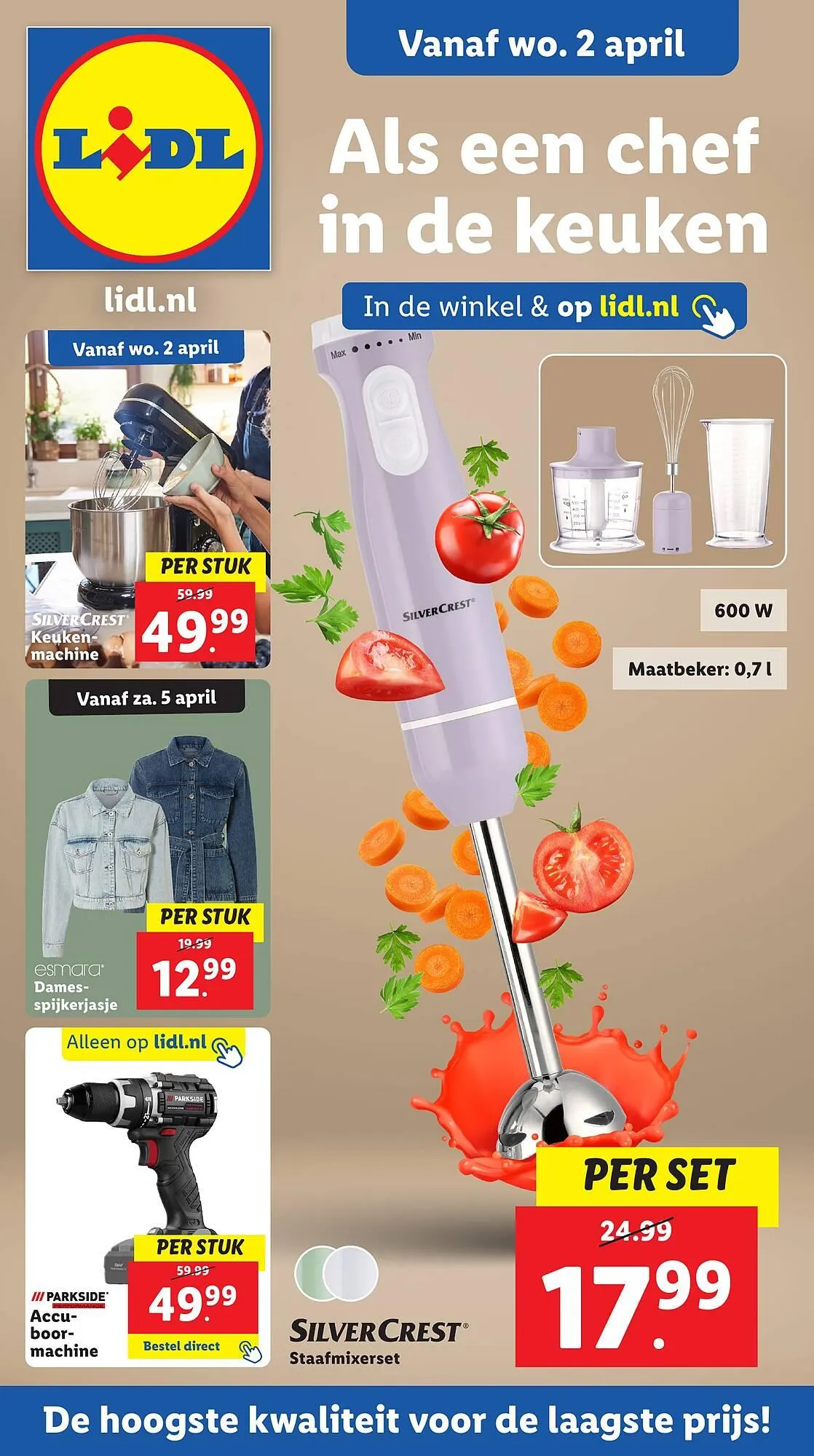 Lidl folder van 31 maart tot 6 april 2025 - Folder pagina 1