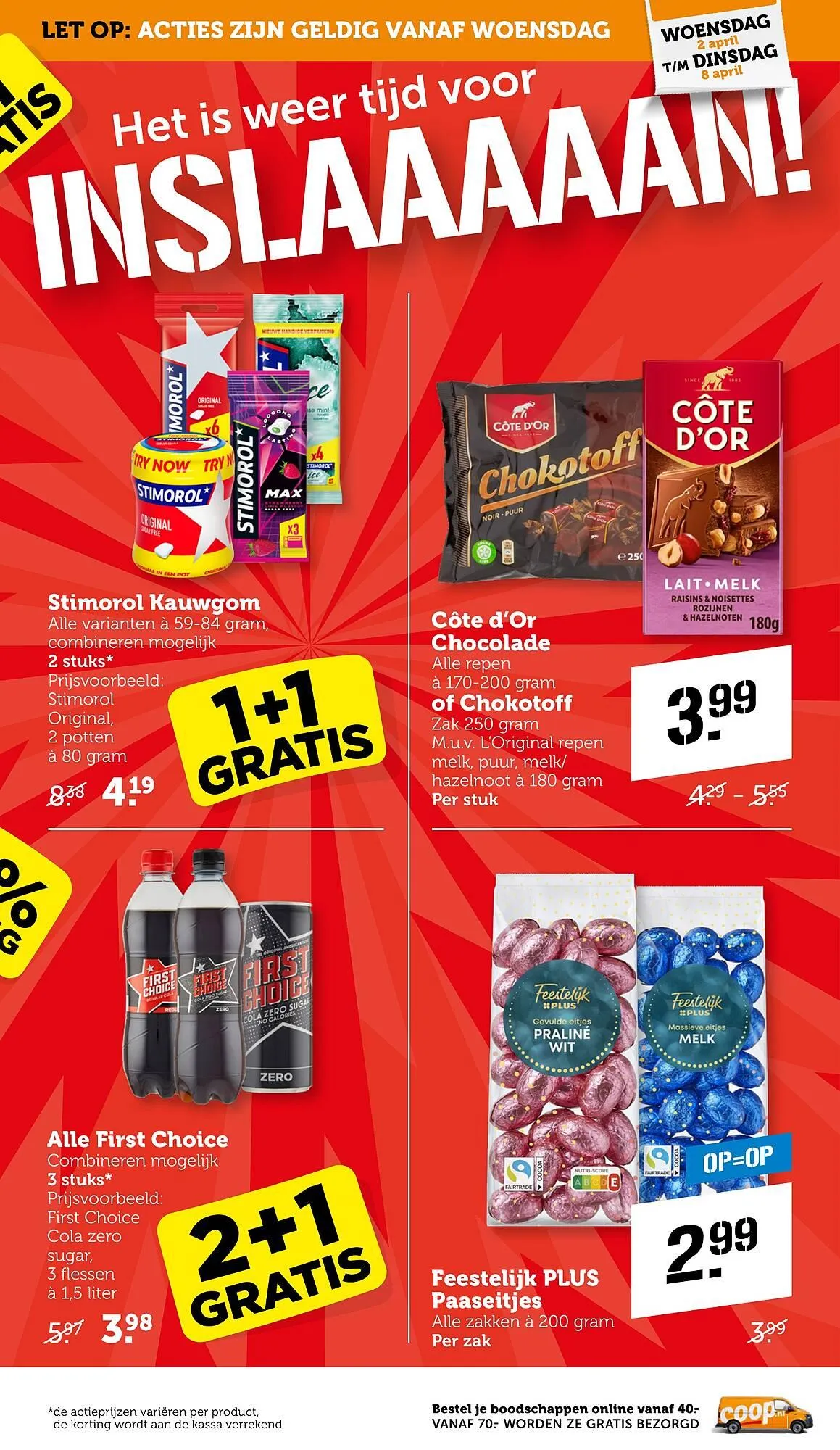 Coop folder van 2 april tot 8 april 2025 - Folder pagina 18