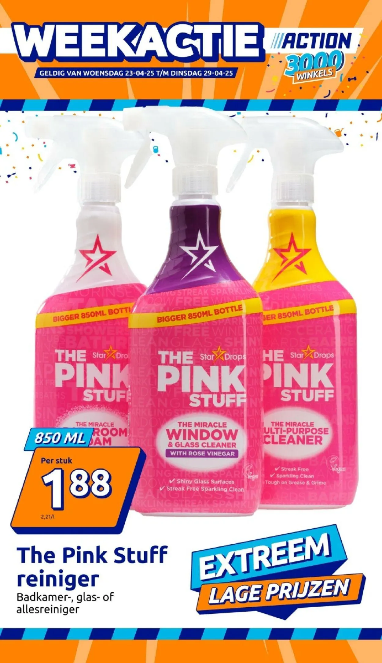 Action Actuele folder van 23 april tot 29 april 2025 - Folder pagina 1