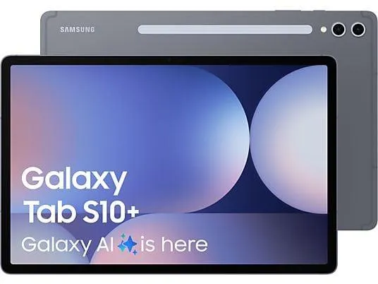 SAMSUNG Galaxy Tab S10+ - 12.4 inch - 256 GB - Grijs - Wifi