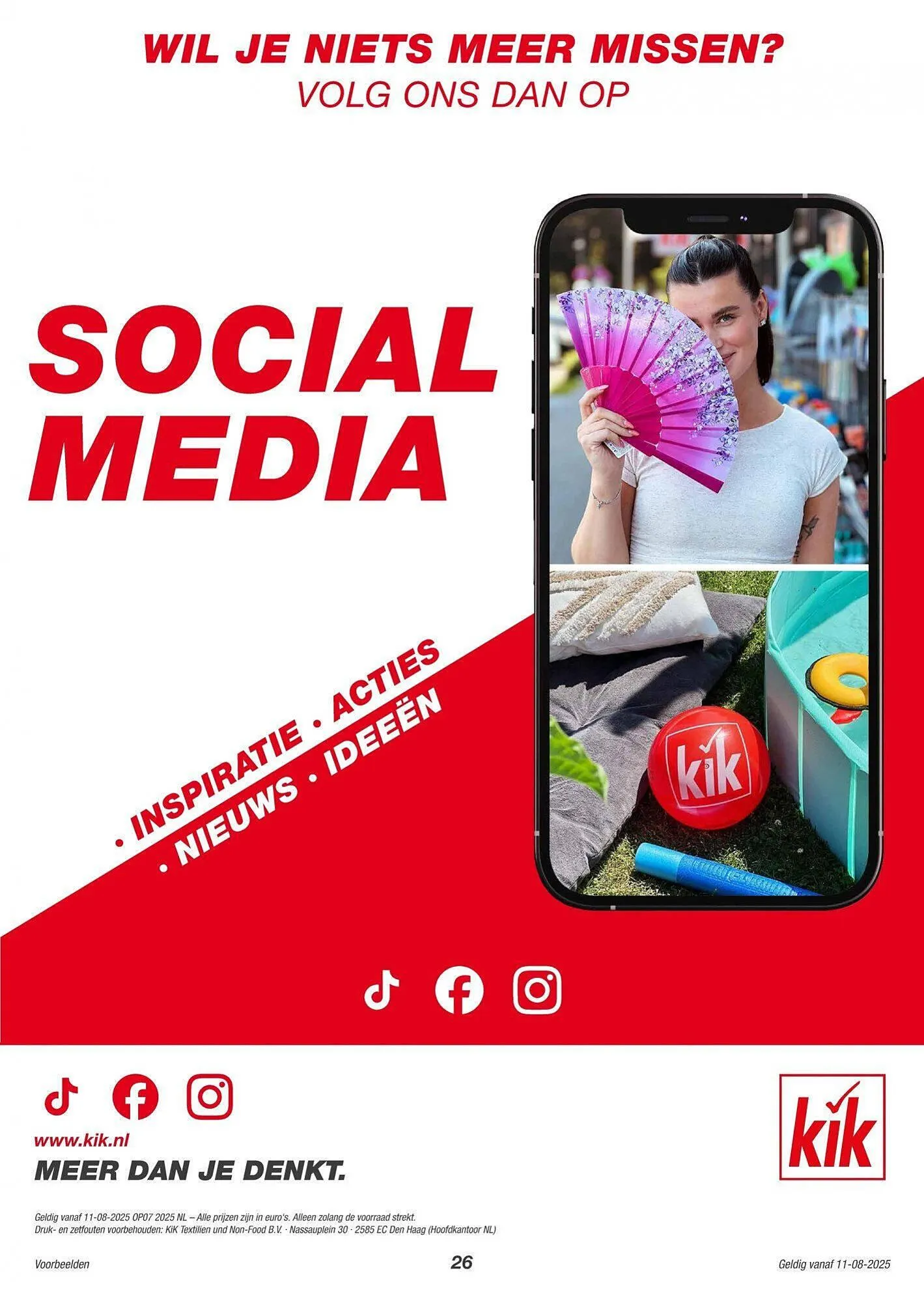 Kik folder van 10 augustus tot 17 augustus 2025 - Folder pagina 26