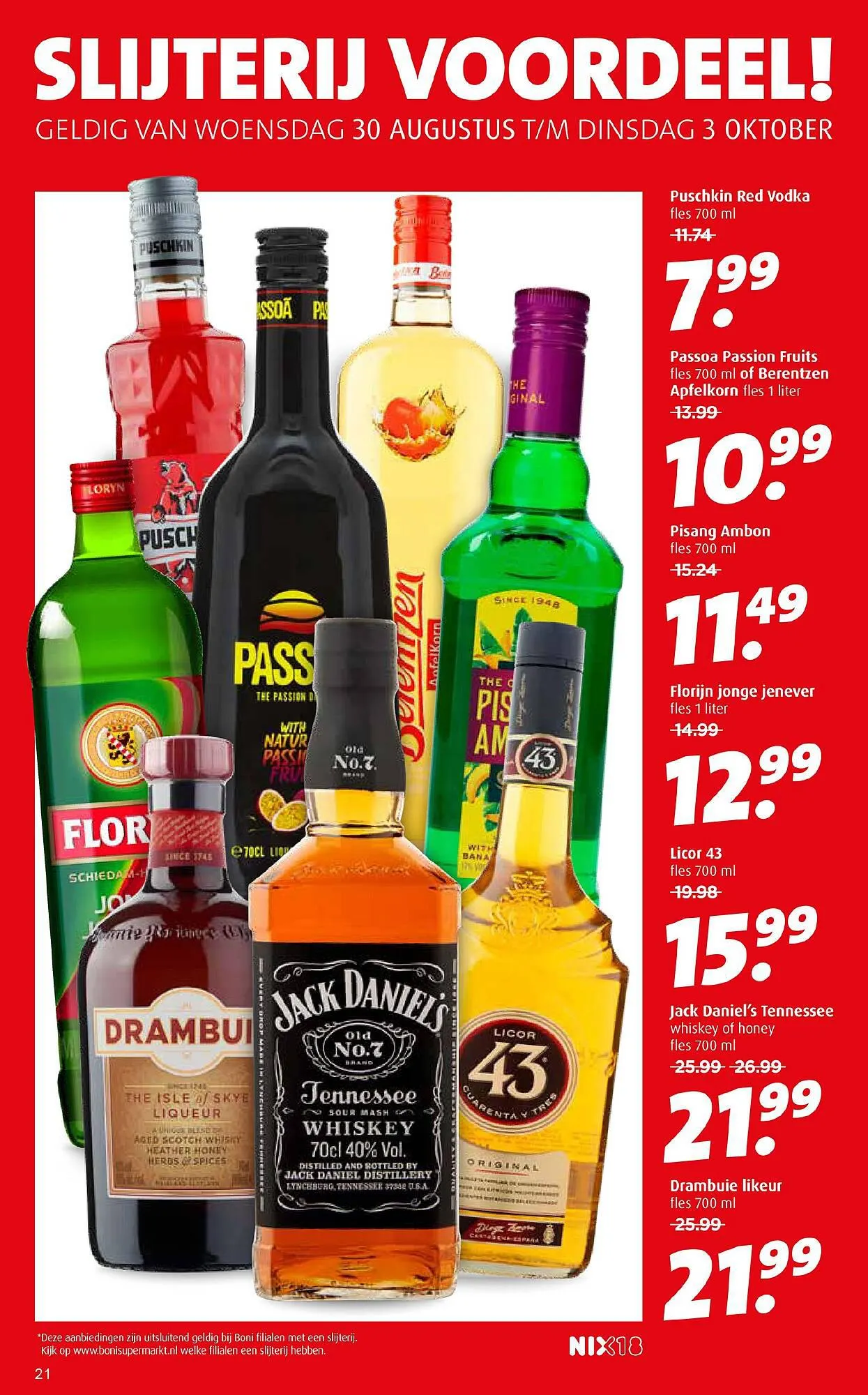 Boni folder van 20 september tot 26 september 2023 - Folder pagina 21