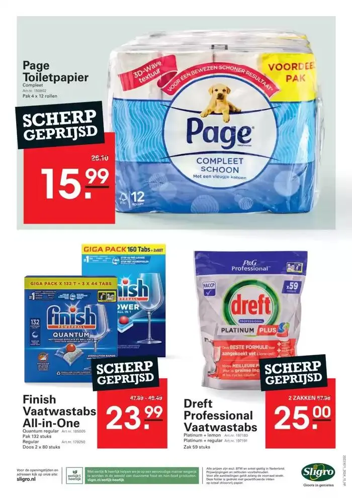 Sligro folder van 14 november tot 2 december 2024 - Folder pagina 63
