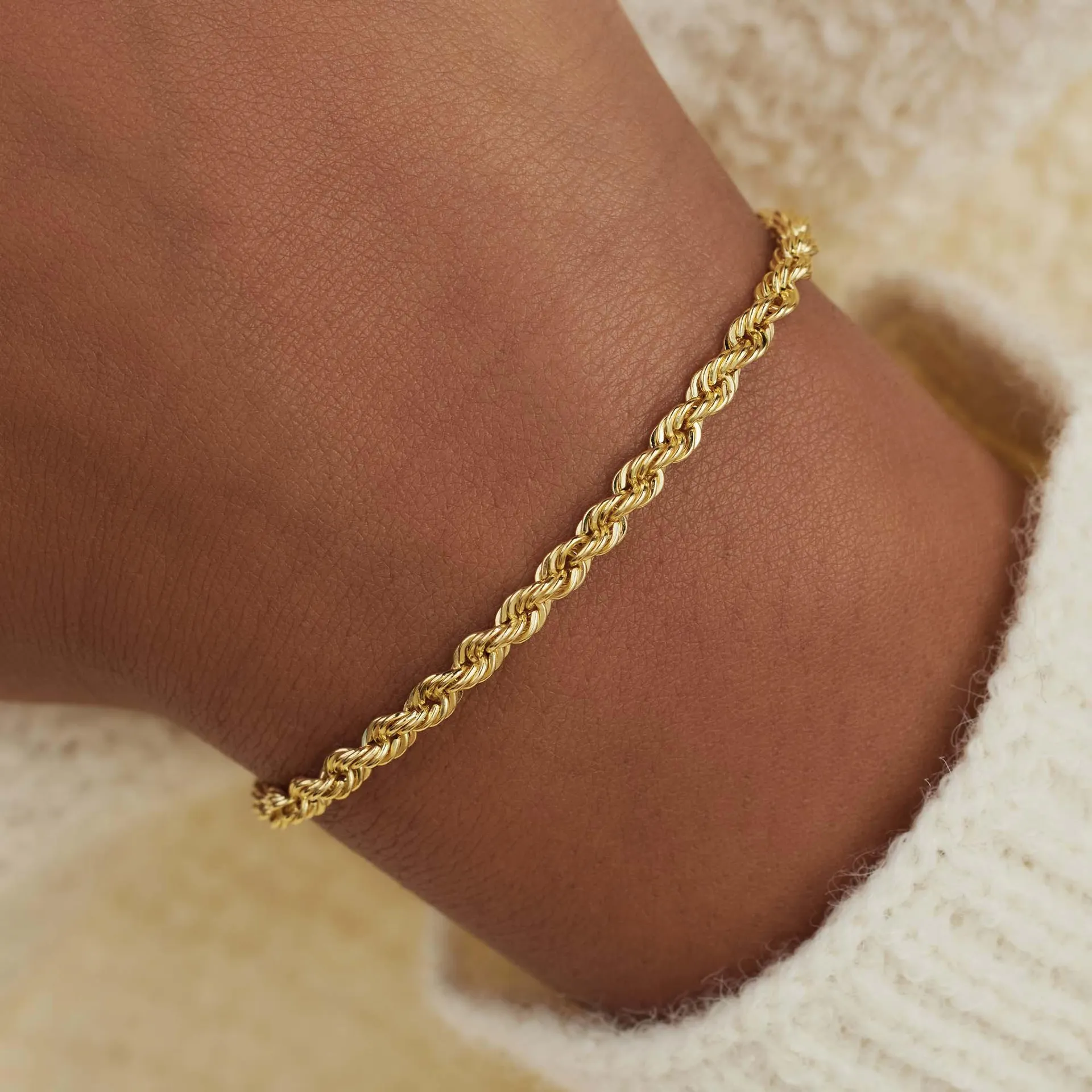 Isabel Bernard Rivoli Violette 14 Karaat Gouden Armband IB320097