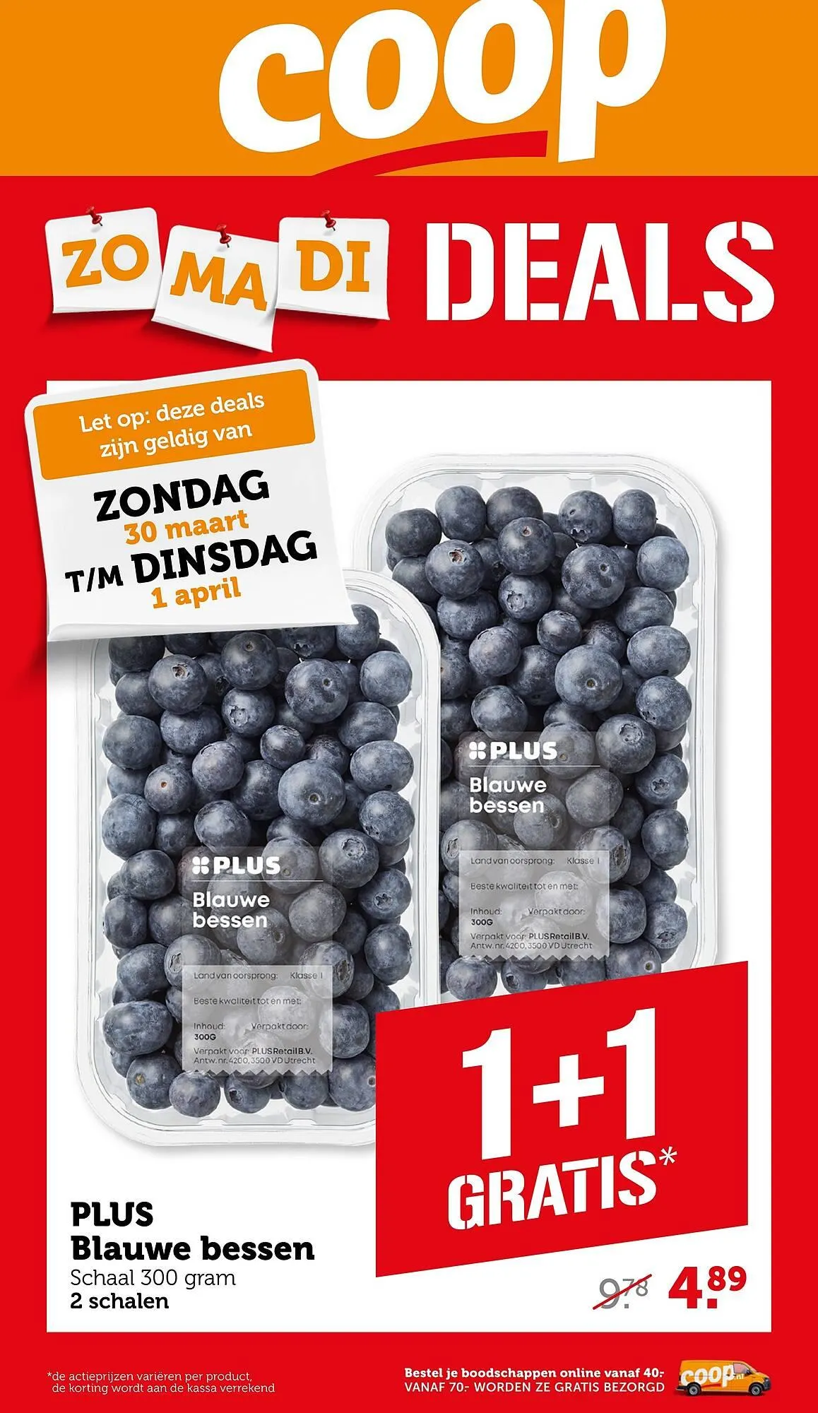 Coop folder van 30 april tot 2 mei 2025 - Folder pagina 1