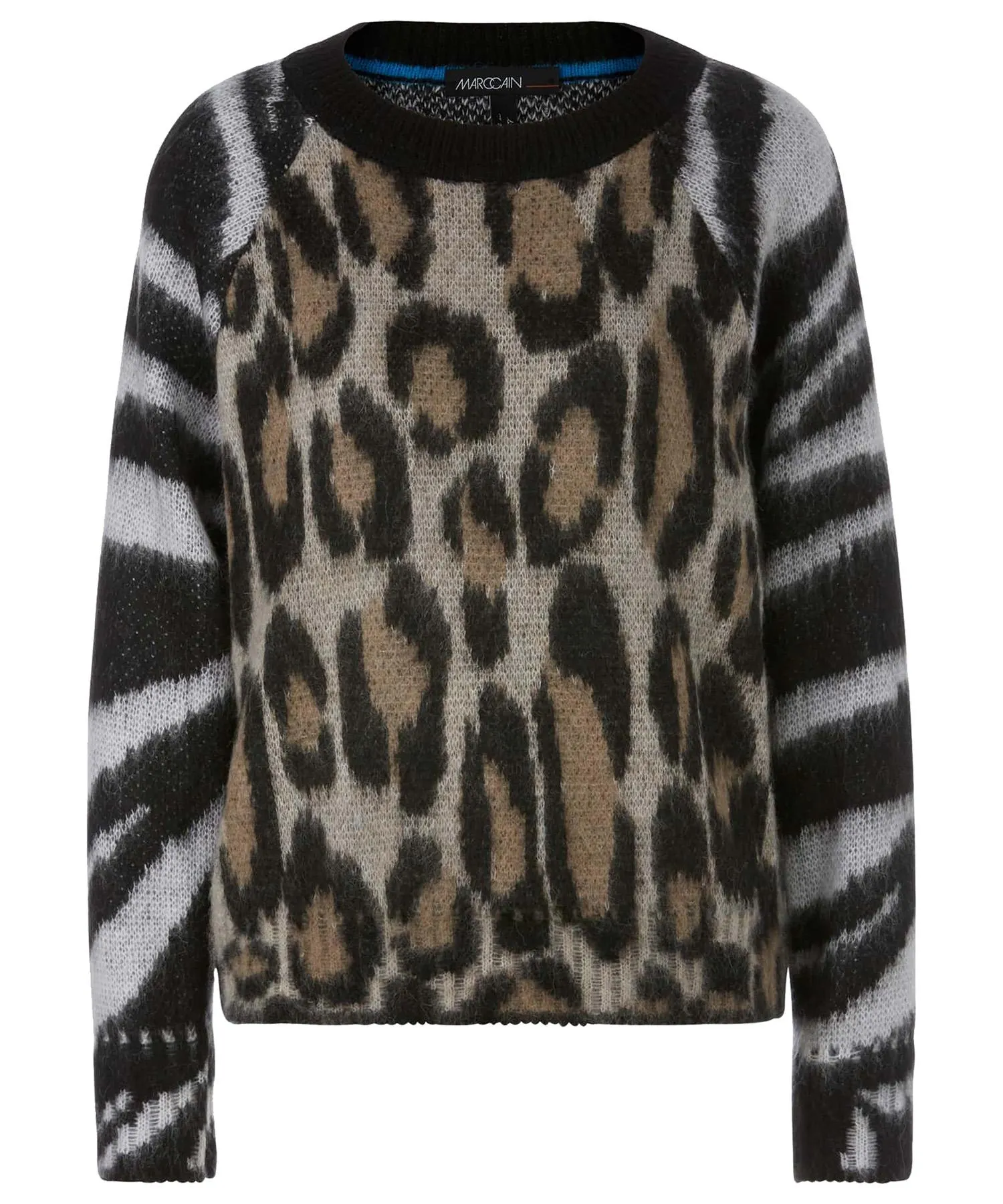 Marc Cain Sports jacquard trui animal