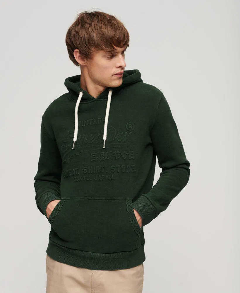 Embossed Vintage Logo hoodie