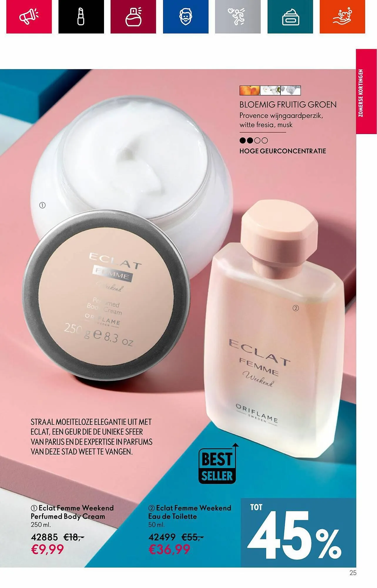 Oriflame folder van 18 juli tot 1 augustus 2023 - Folder pagina 25