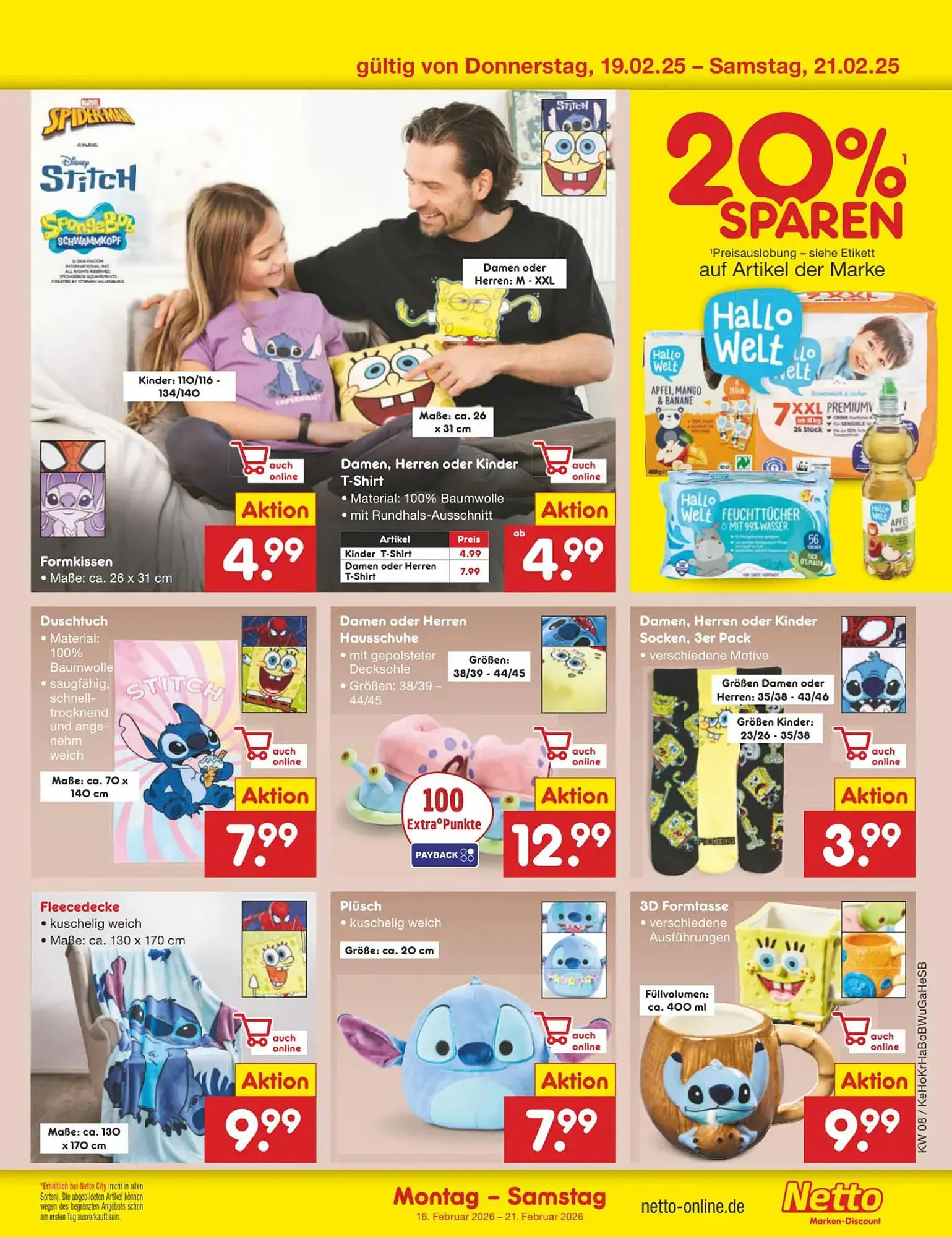 Netto Marken-Discount DE folder van 16 februari tot 21 februari 2026 - Folder pagina 47