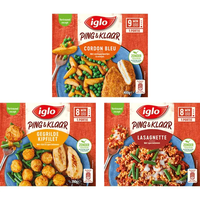 Iglo Ping & Klaar pakket