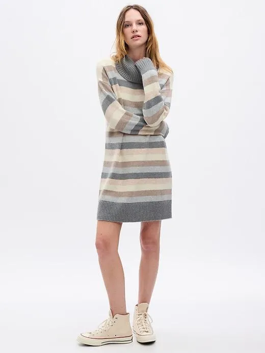 CashSoft Oversized Mini Sweater Dress