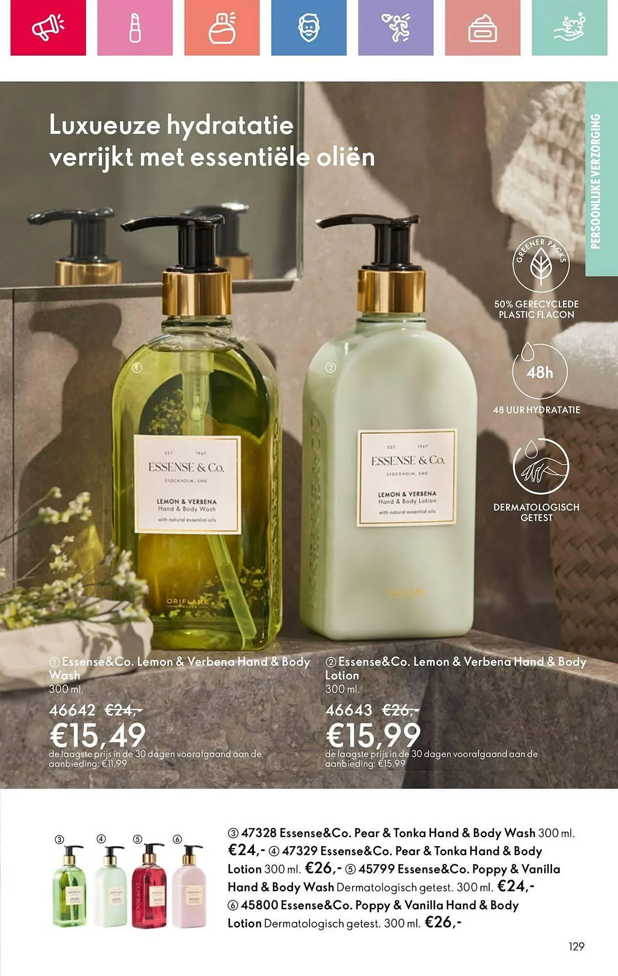 Oriflame folder van 10 maart tot 29 maart 2025 - Folder pagina 129