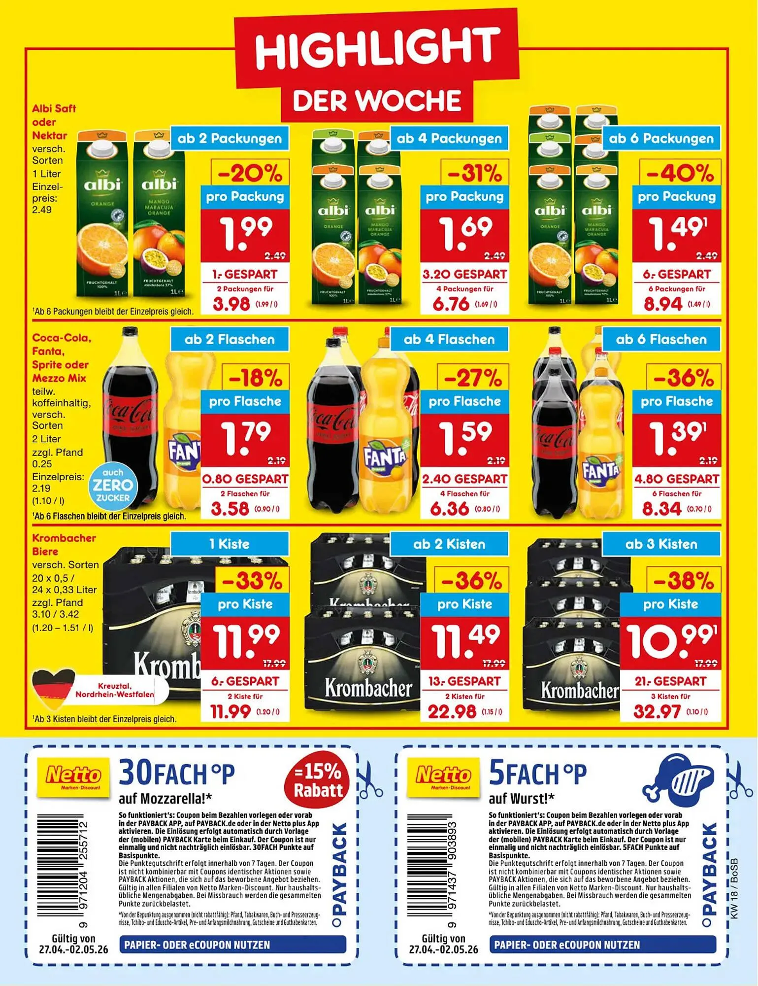 Netto Marken-Discount DE folder van 27 april tot 2 mei 2026 - Folder pagina 3