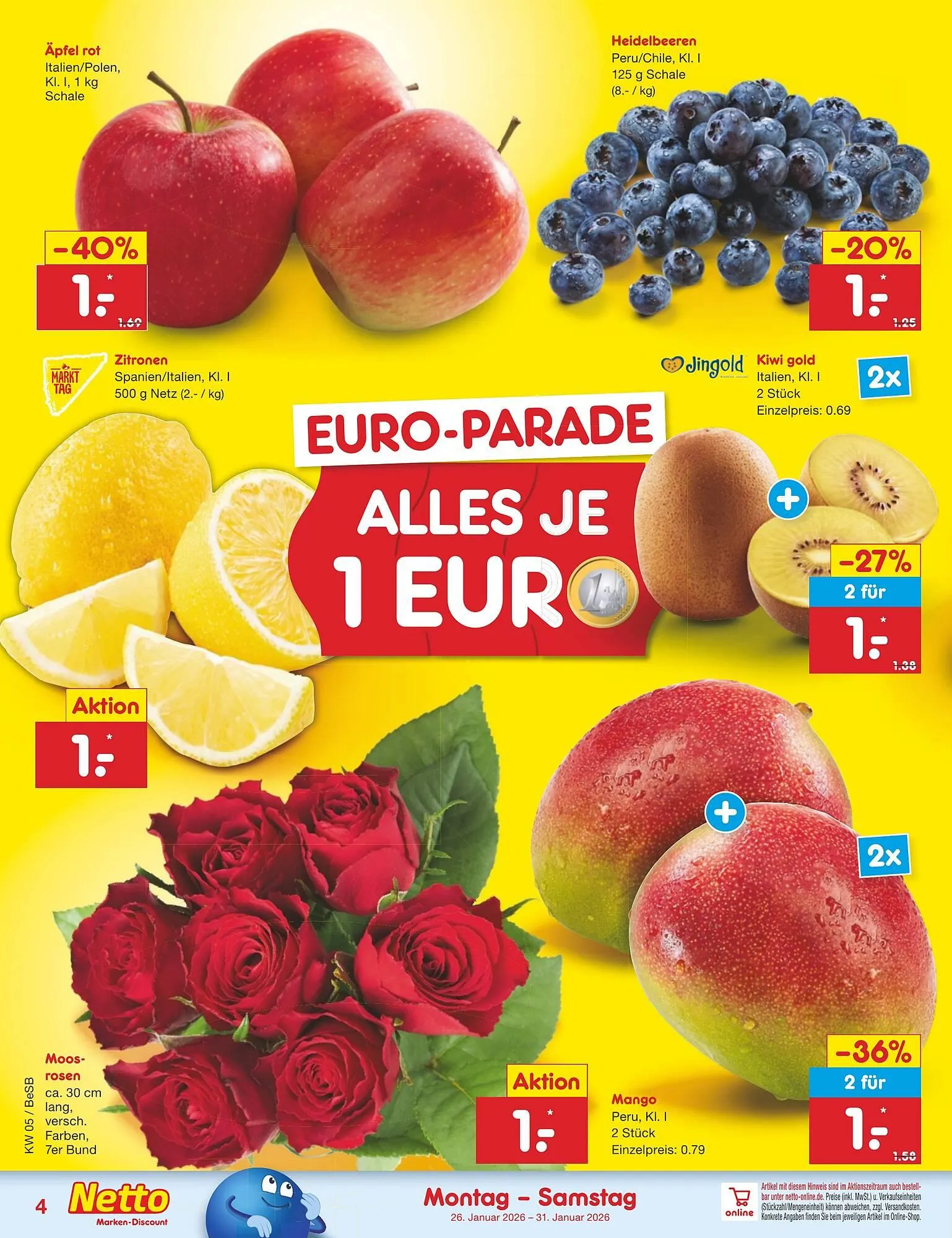Netto Marken-Discount DE folder van 26 januari tot 1 februari 2026 - Folder pagina 6
