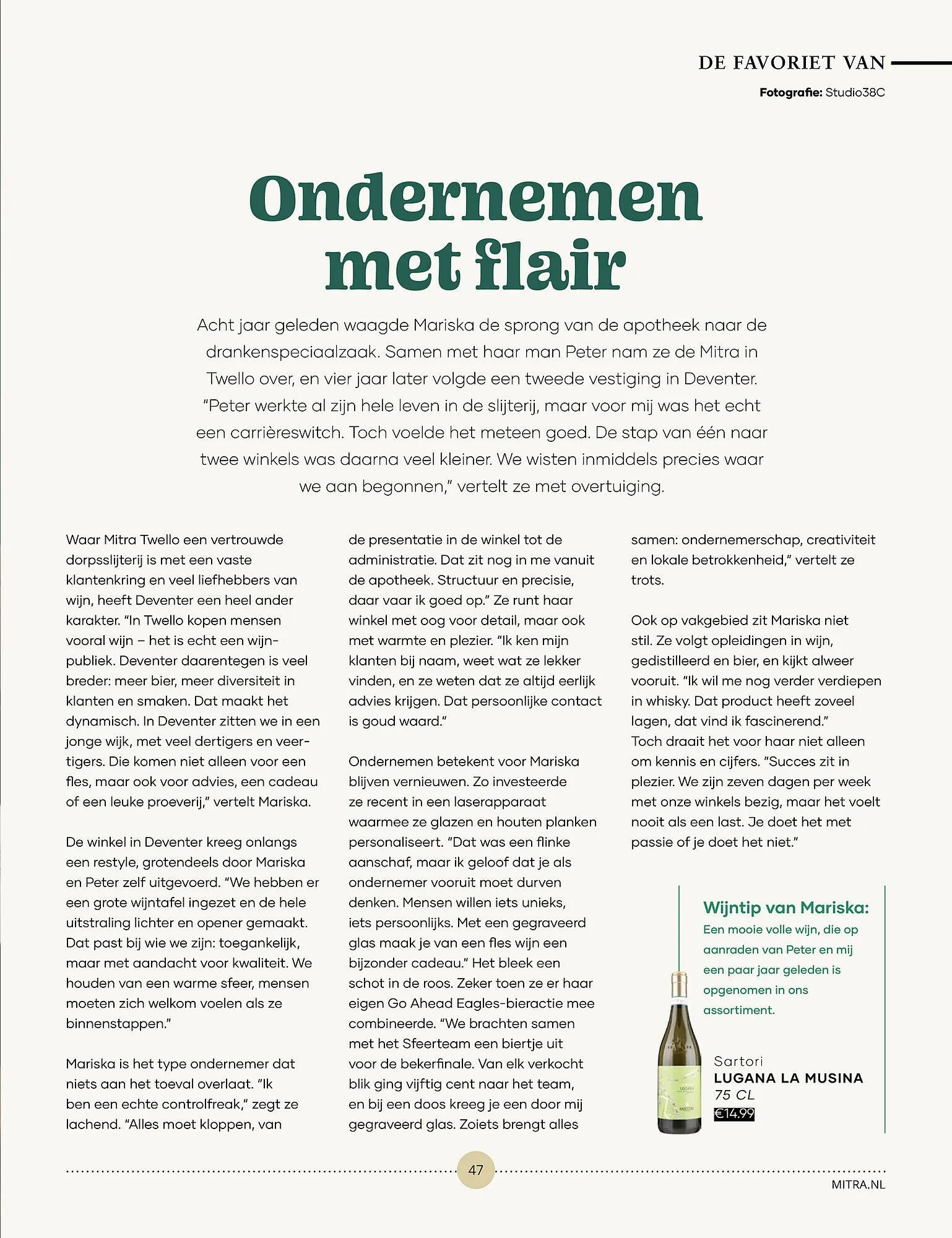 Mitra magazine van 1 december tot 28 februari 2026 - Folder pagina 47