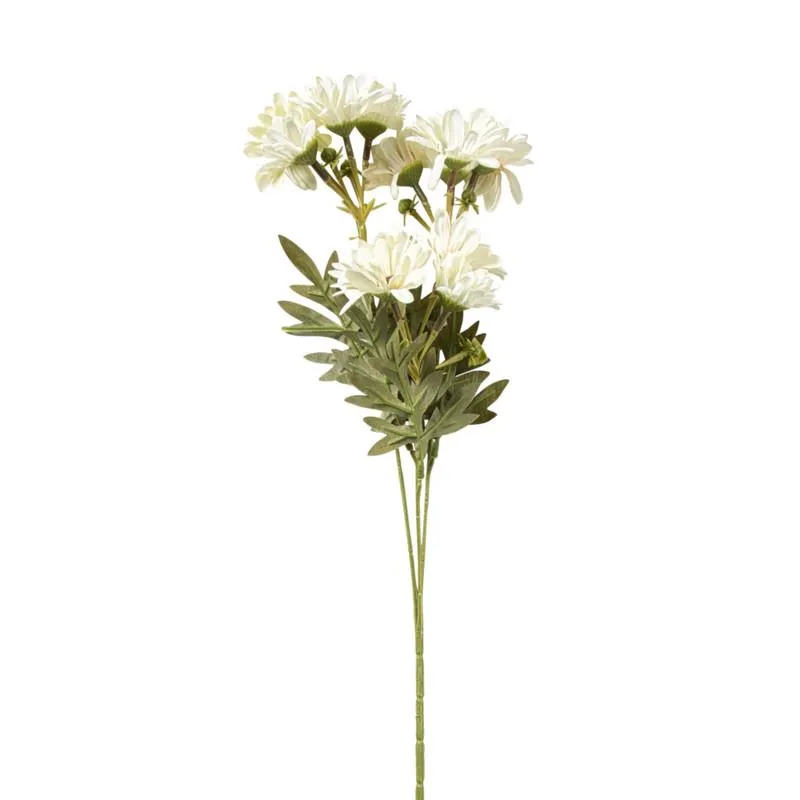 Kunstbloem madelief - wit - 66 cm