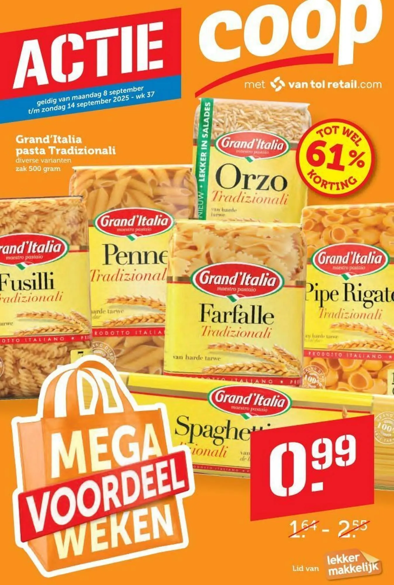 Coop folder van 8 september tot 14 september 2025 - Folder pagina 1