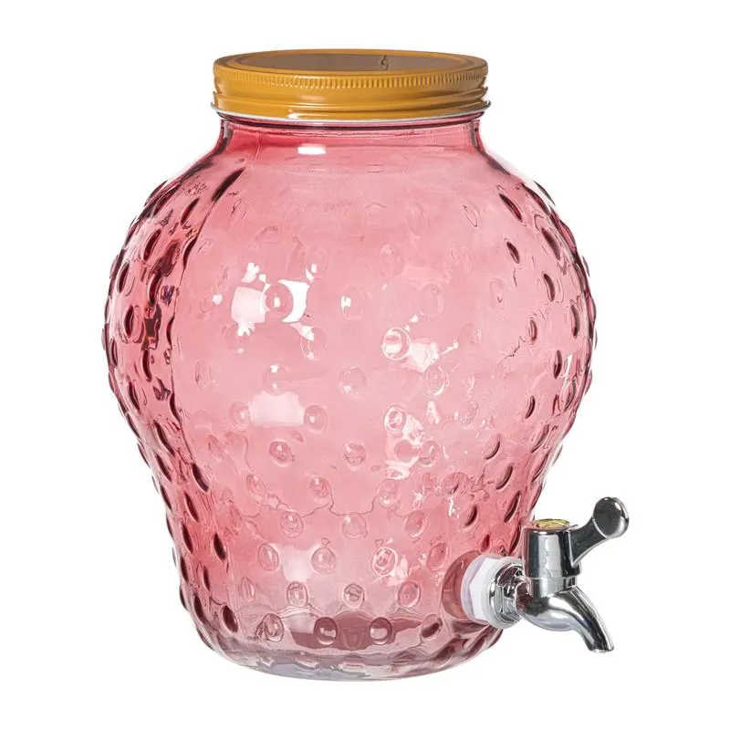Sapkan aardbei - roze - 5 liter