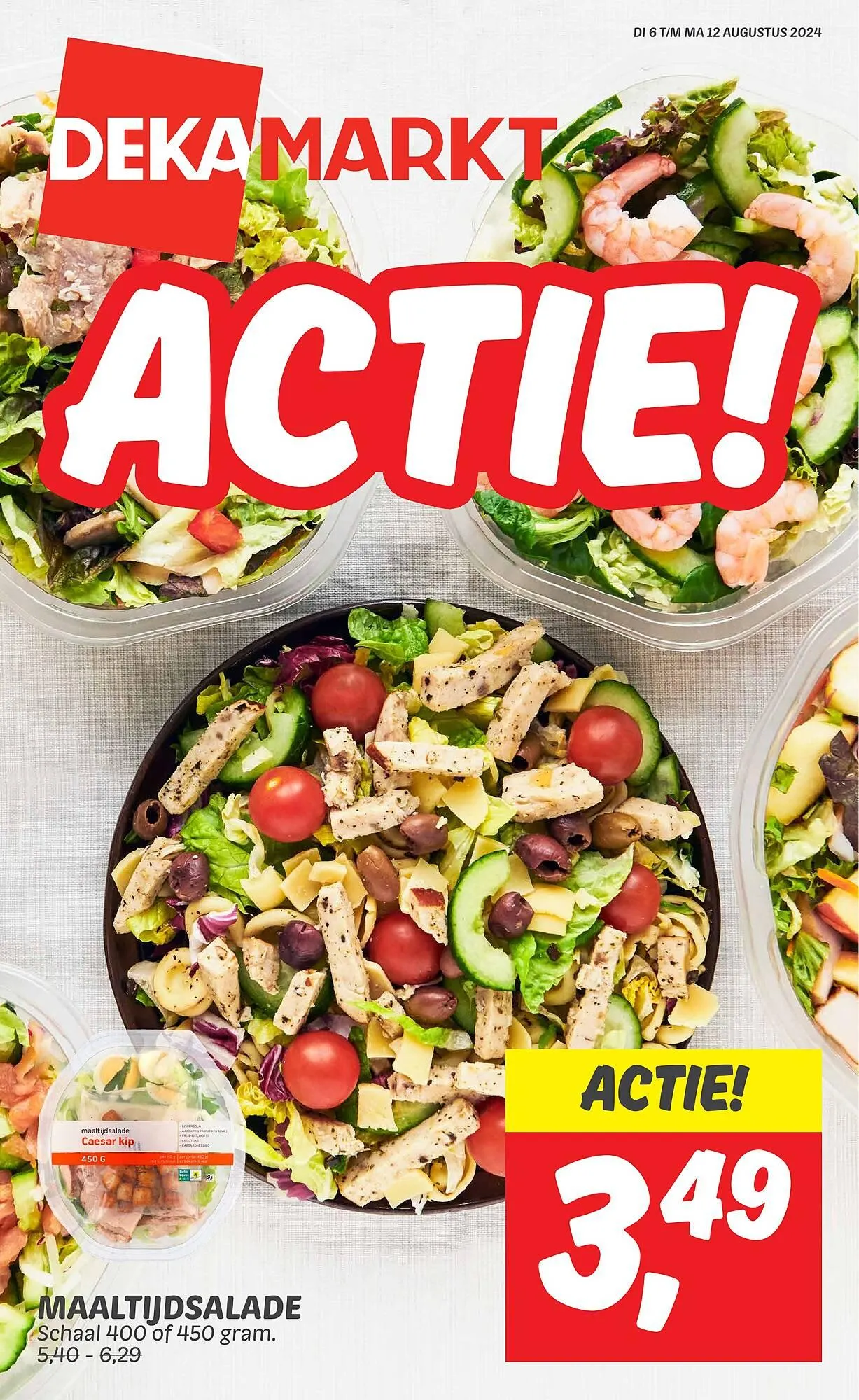 Dekamarkt folder van 6 augustus tot 12 augustus 2024 - Folder pagina 1