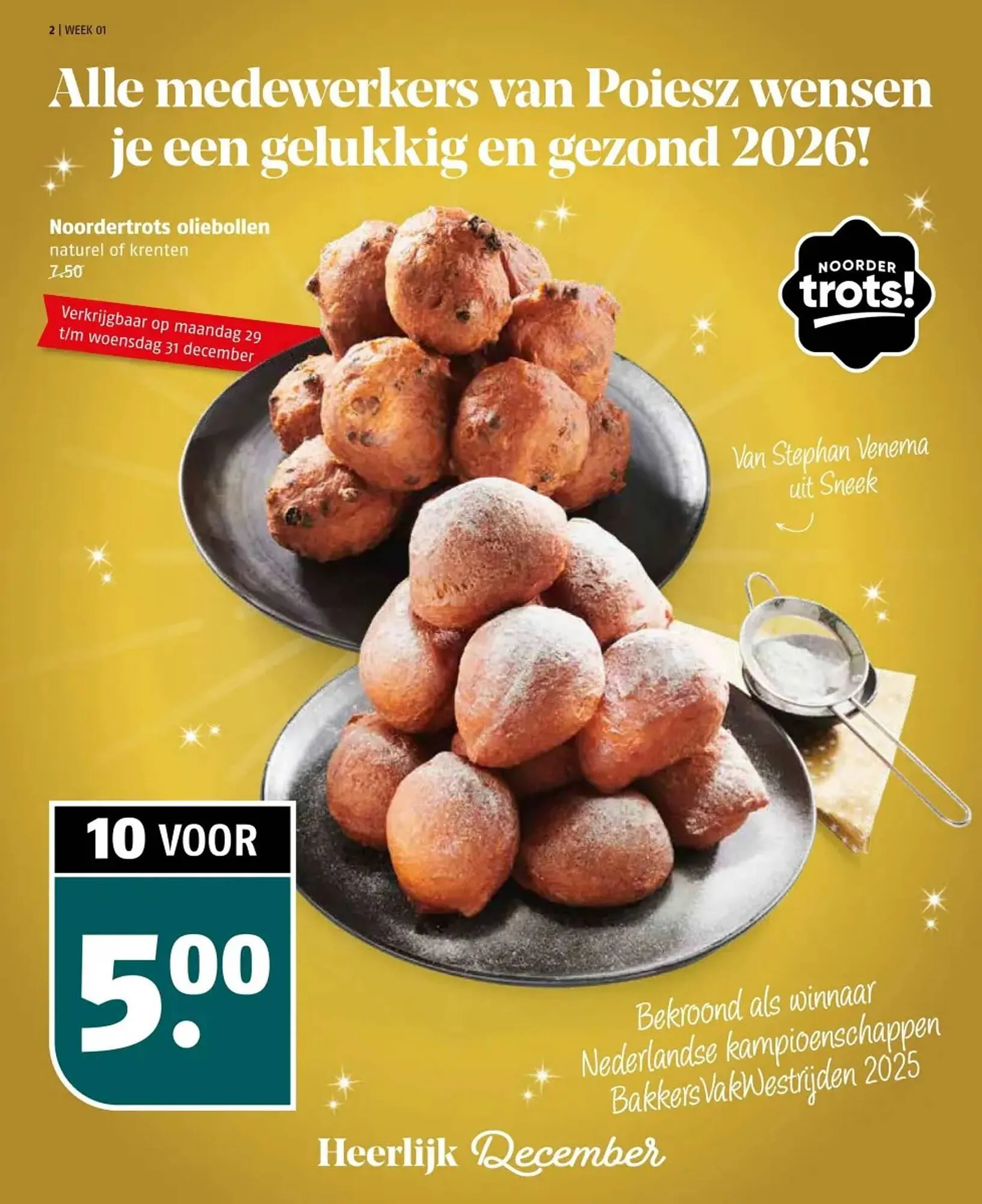 Poiesz folder van 28 december tot 3 januari 2026 - Folder pagina 2