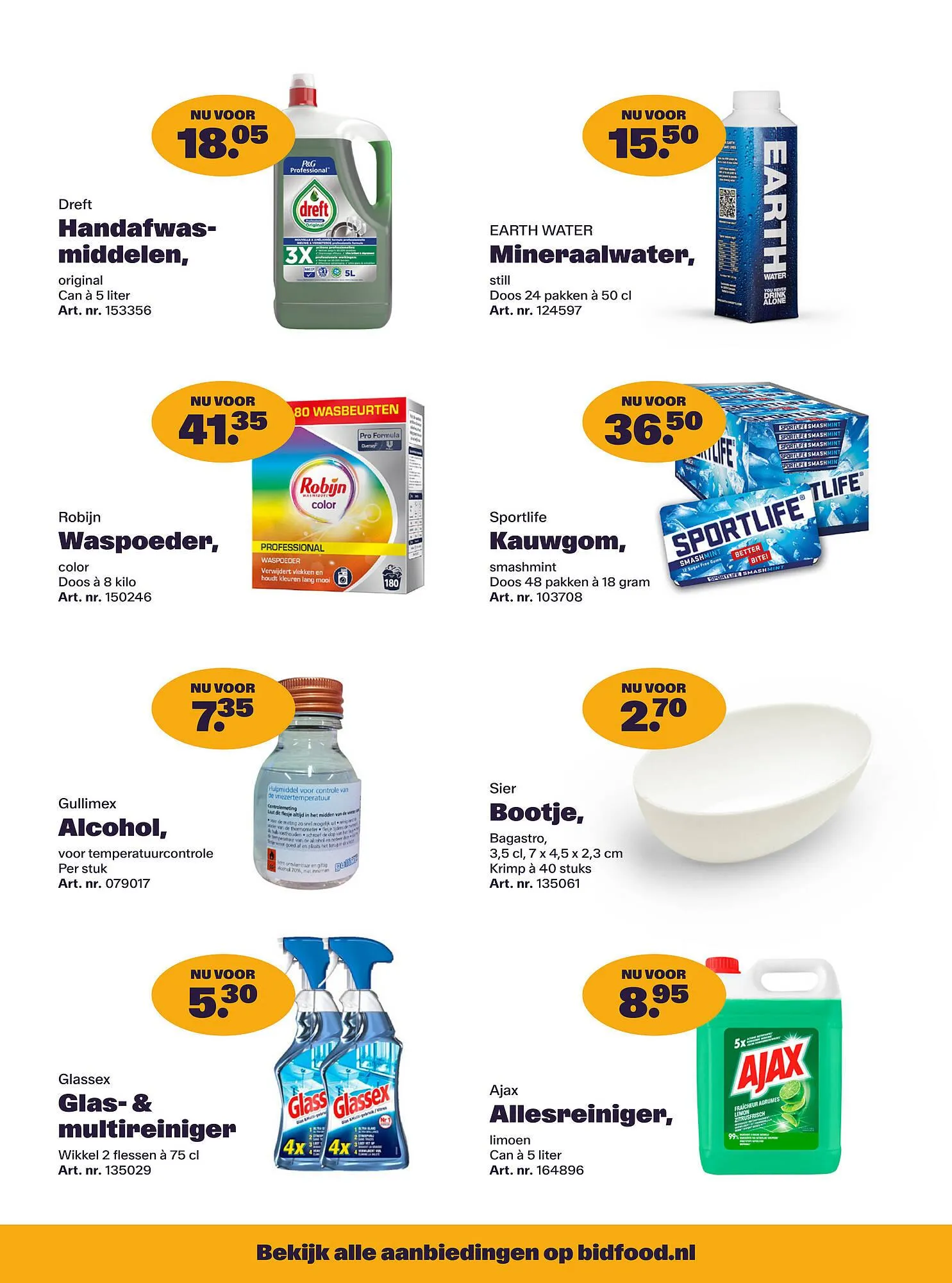 Bidfood folder van 6 oktober tot 19 oktober 2025 - Folder pagina 16